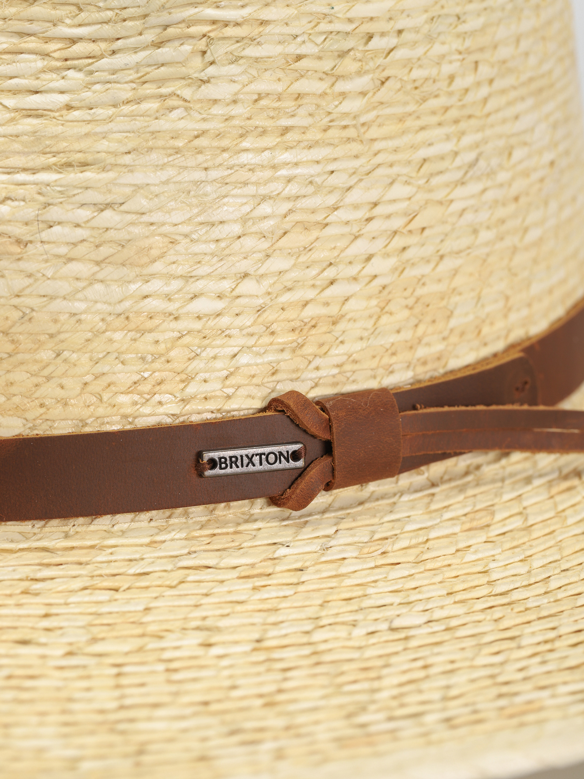 Pălărie Brixton Field Proper Straw Hat (natural/brown)