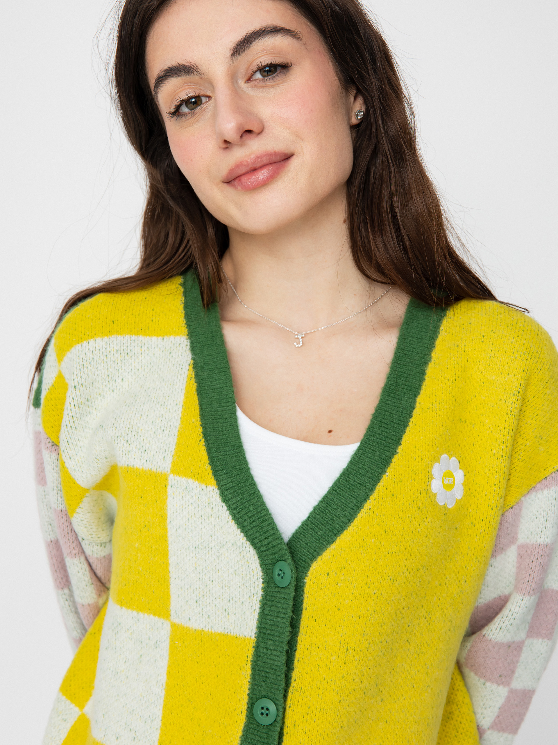 Pulover Vans Oversized Floral Cardigan (oversized floral fairway)