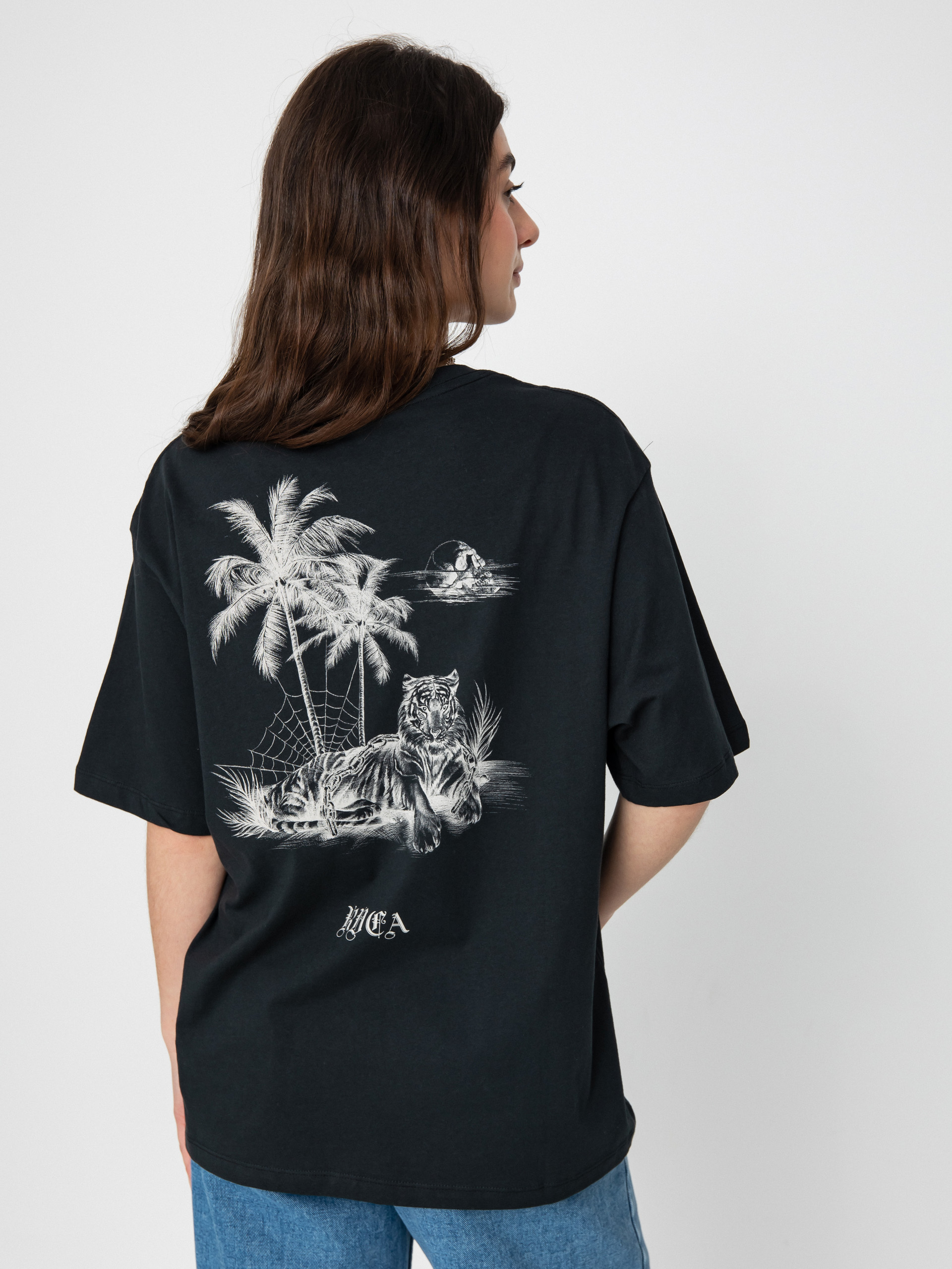 Tricou RVCA Tiger Beach Wmn (black)