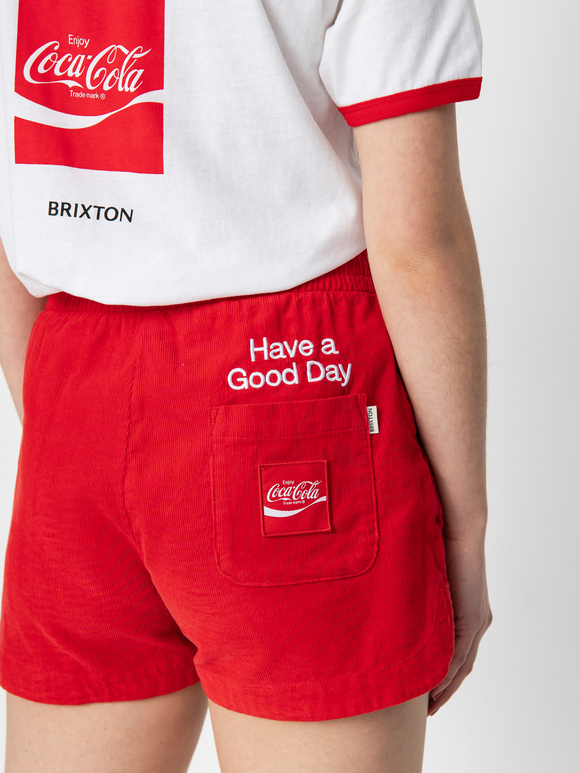 Șort Brixton Coca-Cola Runner Wmn (cokered)