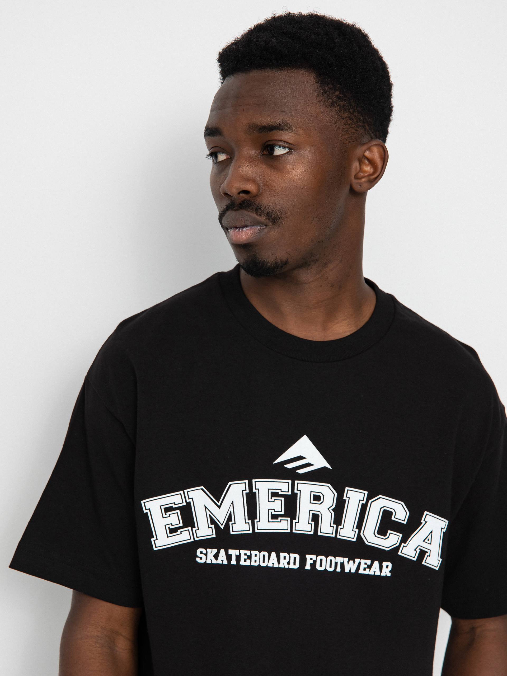 Tricou Emerica Collegiate (black)