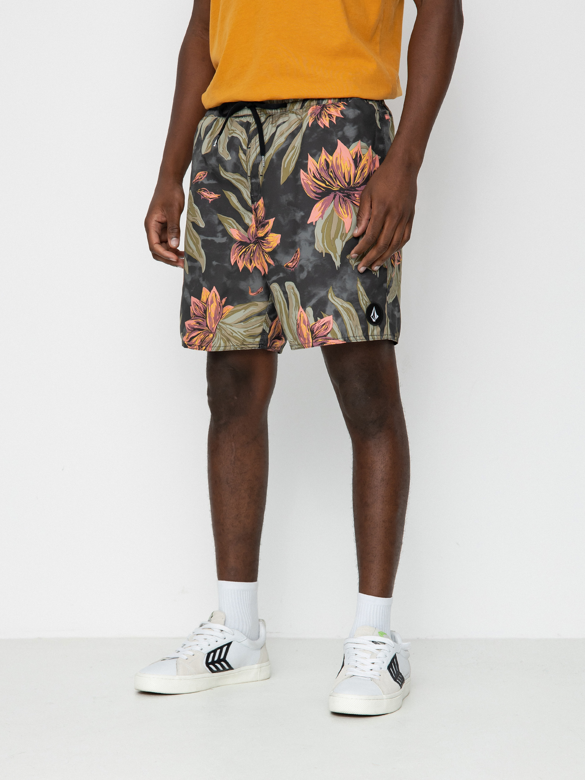 Șort Volcom Polly Pack Trunk 17 (rinsed black)