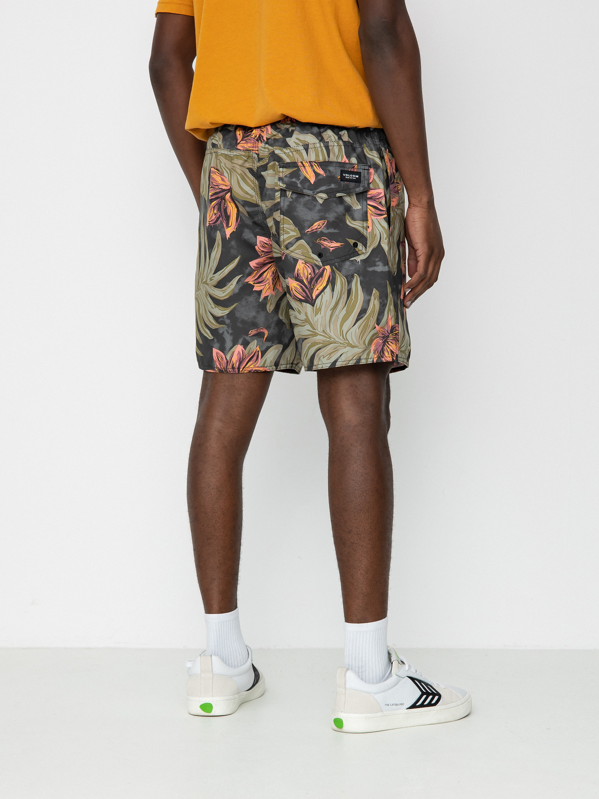 Șort Volcom Polly Pack Trunk 17 (rinsed black)