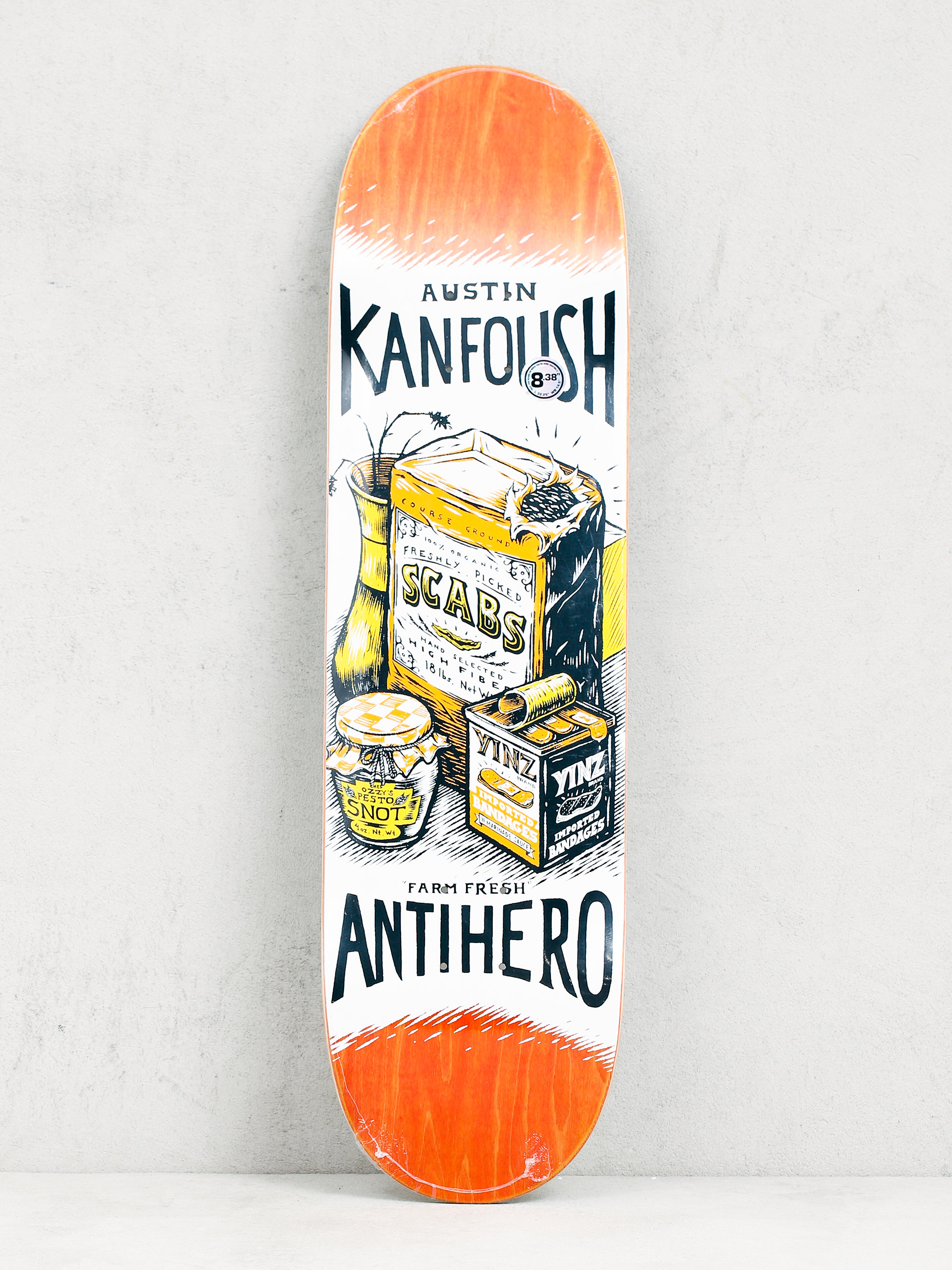 Placă Antihero Kanfoush Farm Fresh (orange)