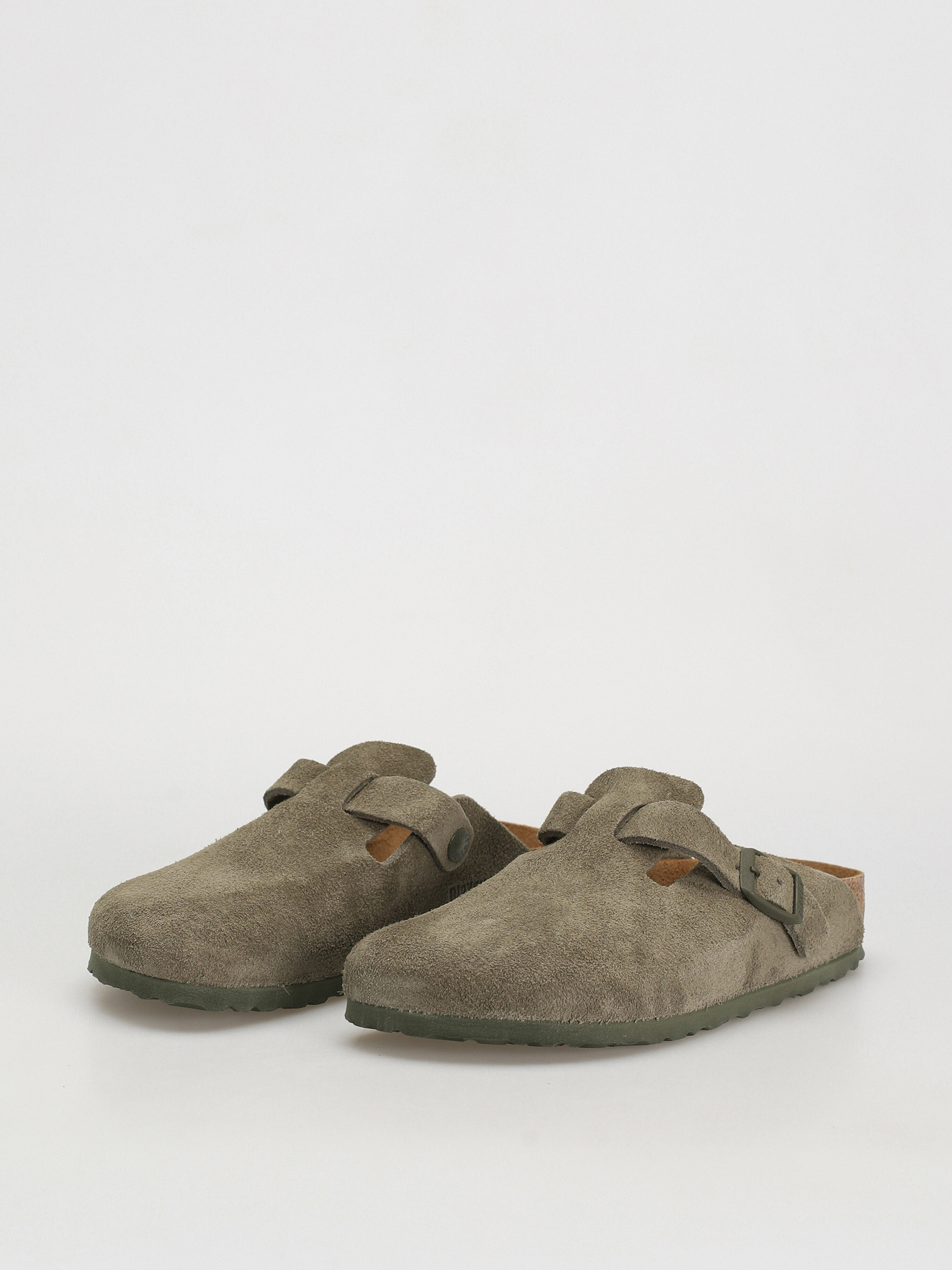 Șlapi Birkenstock Boston Suede Narrow Wmn (modern suede thyme)