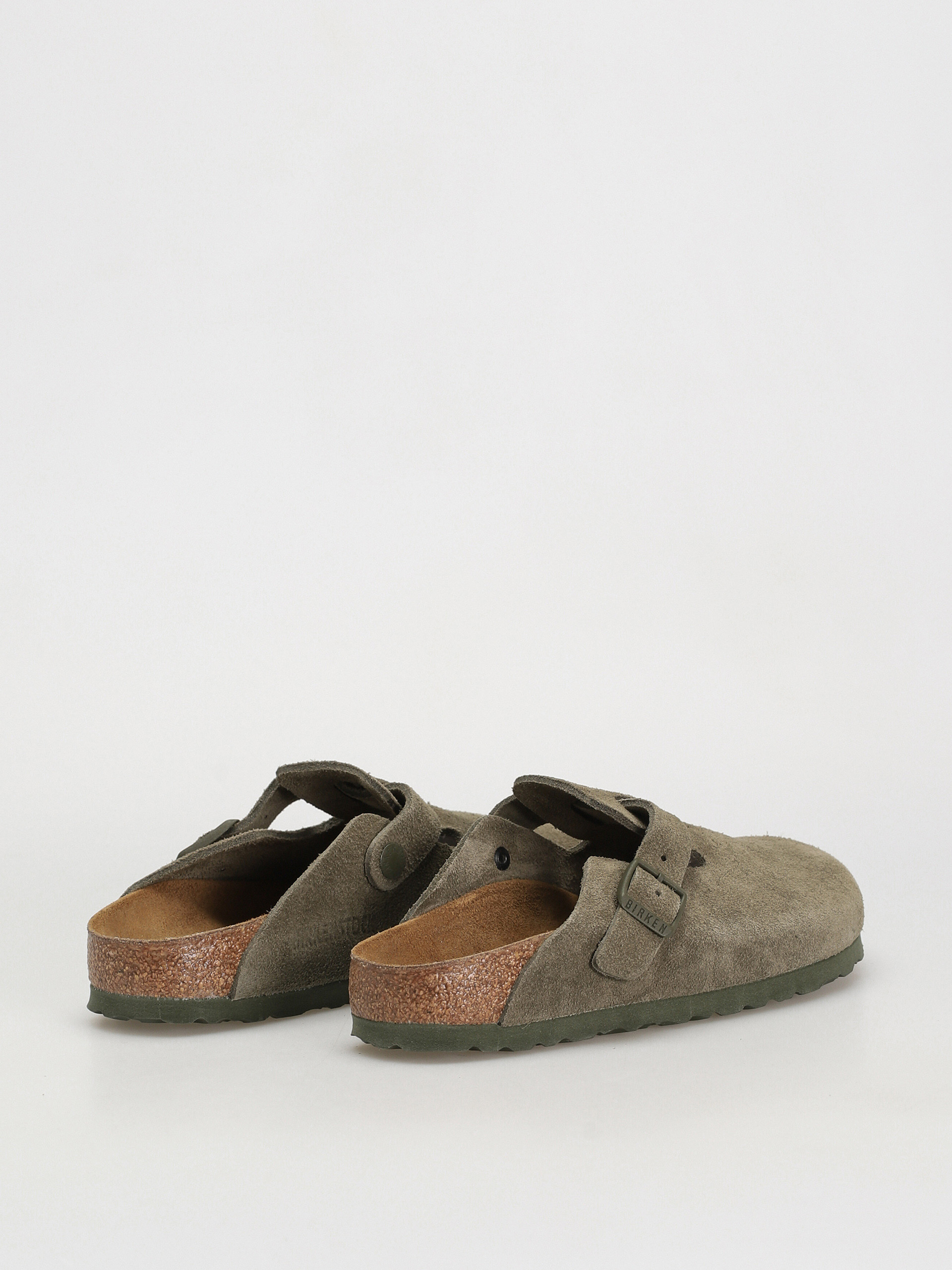 Șlapi Birkenstock Boston Suede Narrow Wmn (modern suede thyme)