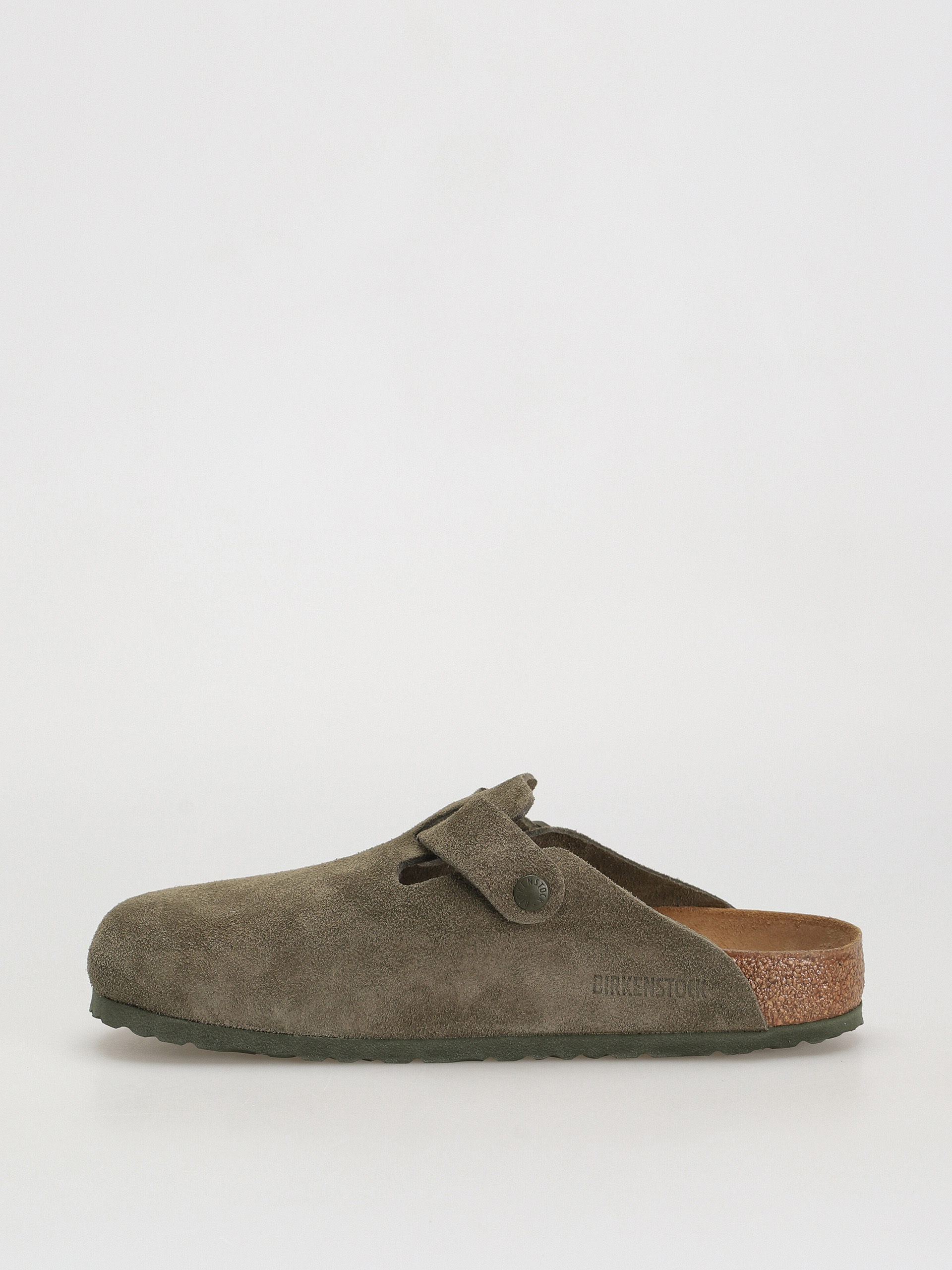 Șlapi Birkenstock Boston Suede Regular (modern suede thyme)
