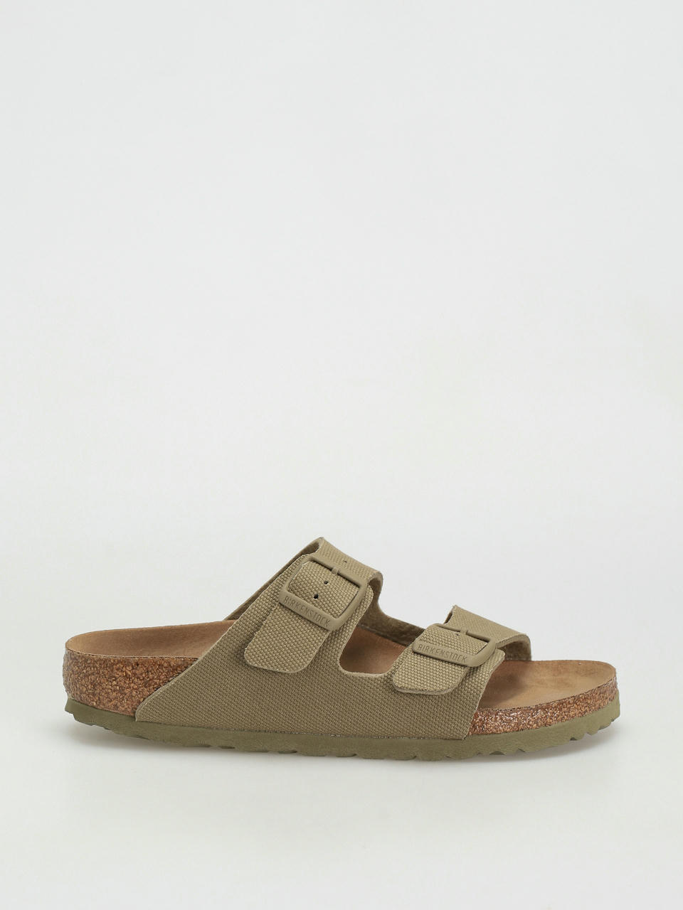 Șlapi Birkenstock Arizona Canvas Vegan Narrow Wmn (faded khaki)