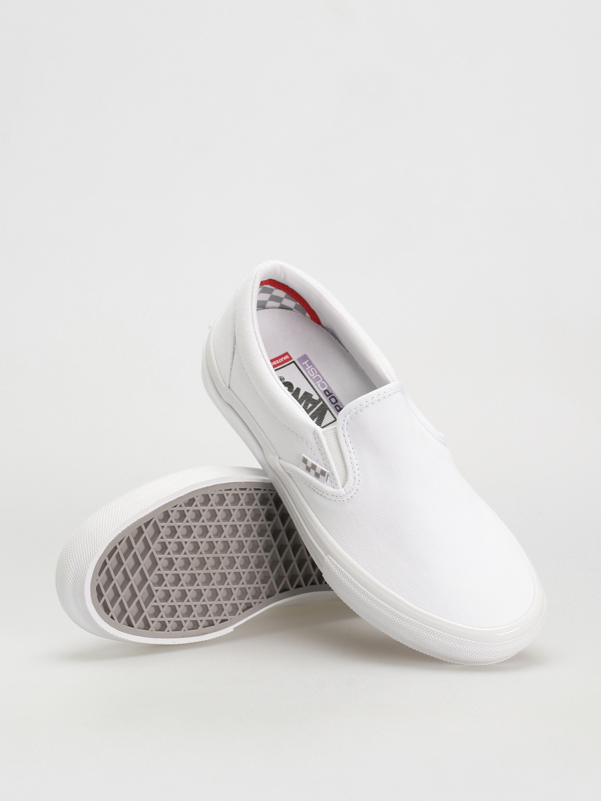 Pantofi Vans Skate Slip On (true white)