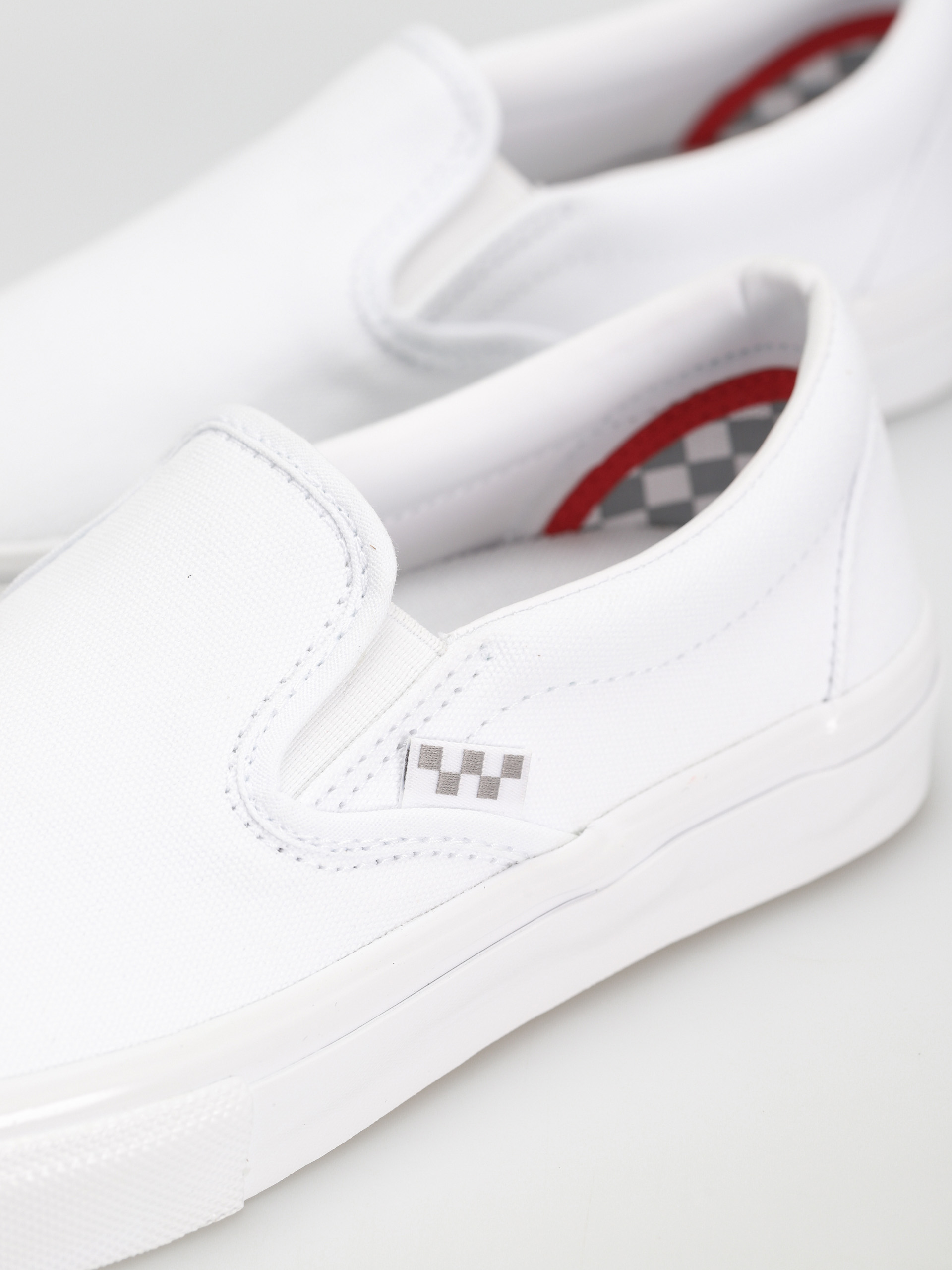Pantofi Vans Skate Slip On (true white)