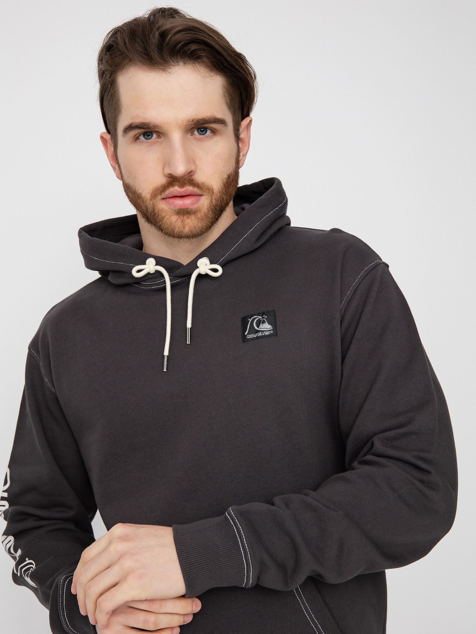 Hanorac cu glugă Quiksilver The Original HD (black)