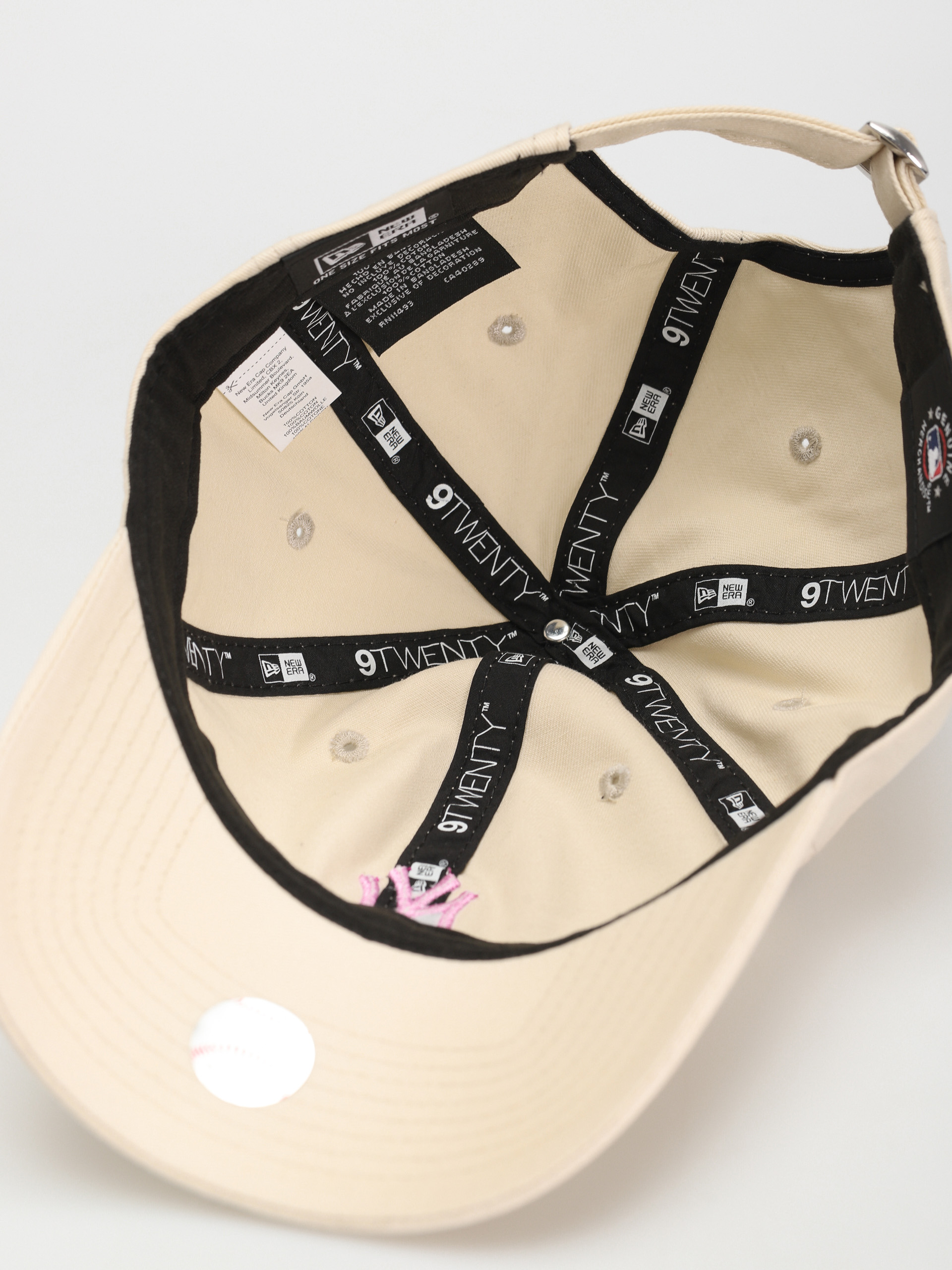 Șapcă New Era Mini Logo 9Twenty New York Yankees (beige)