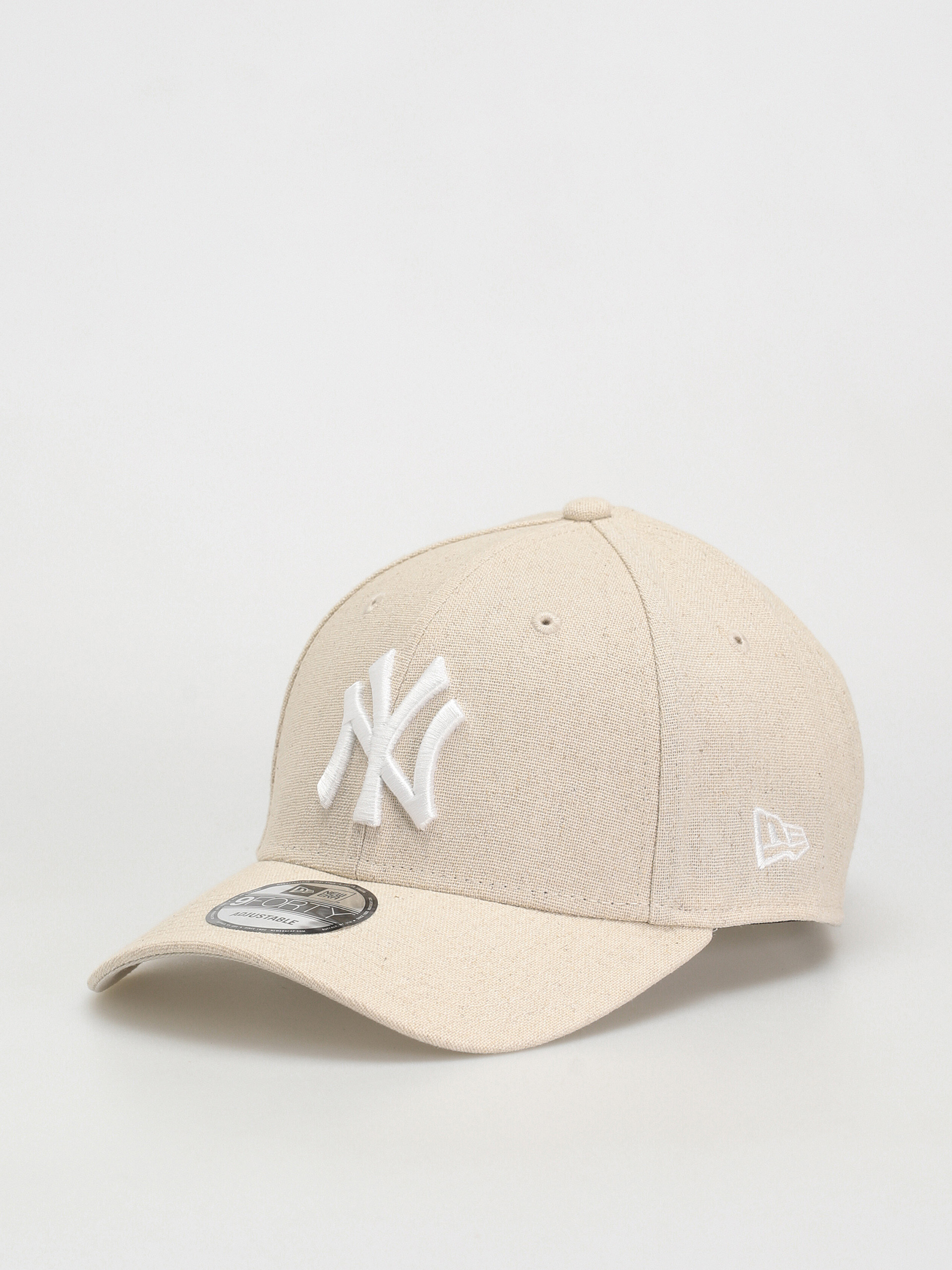 Șapcă New Era Linen 9Forty New York Yankees (stone/white)