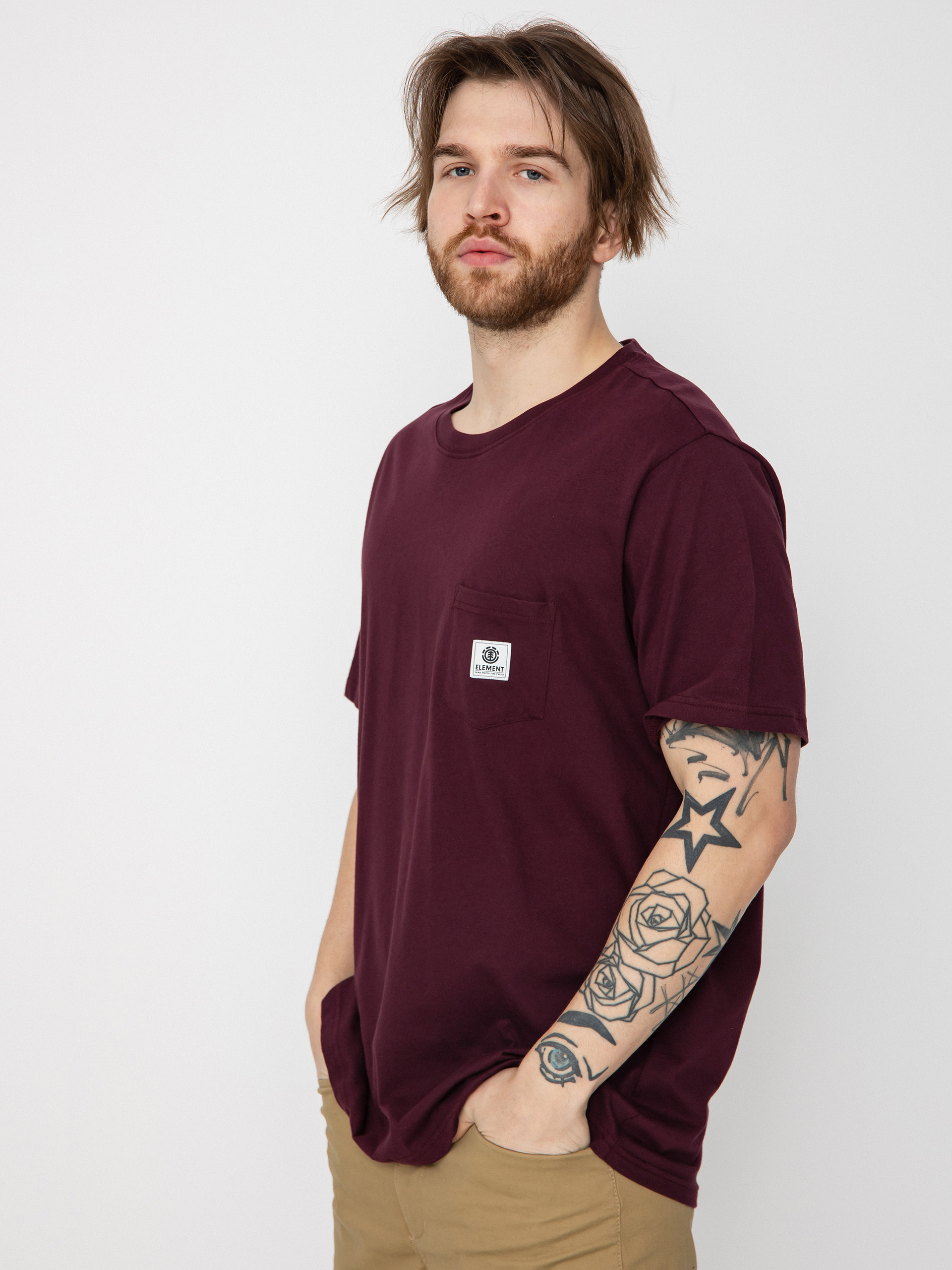 Tricou Element Basic Pocket Label (winetasting)