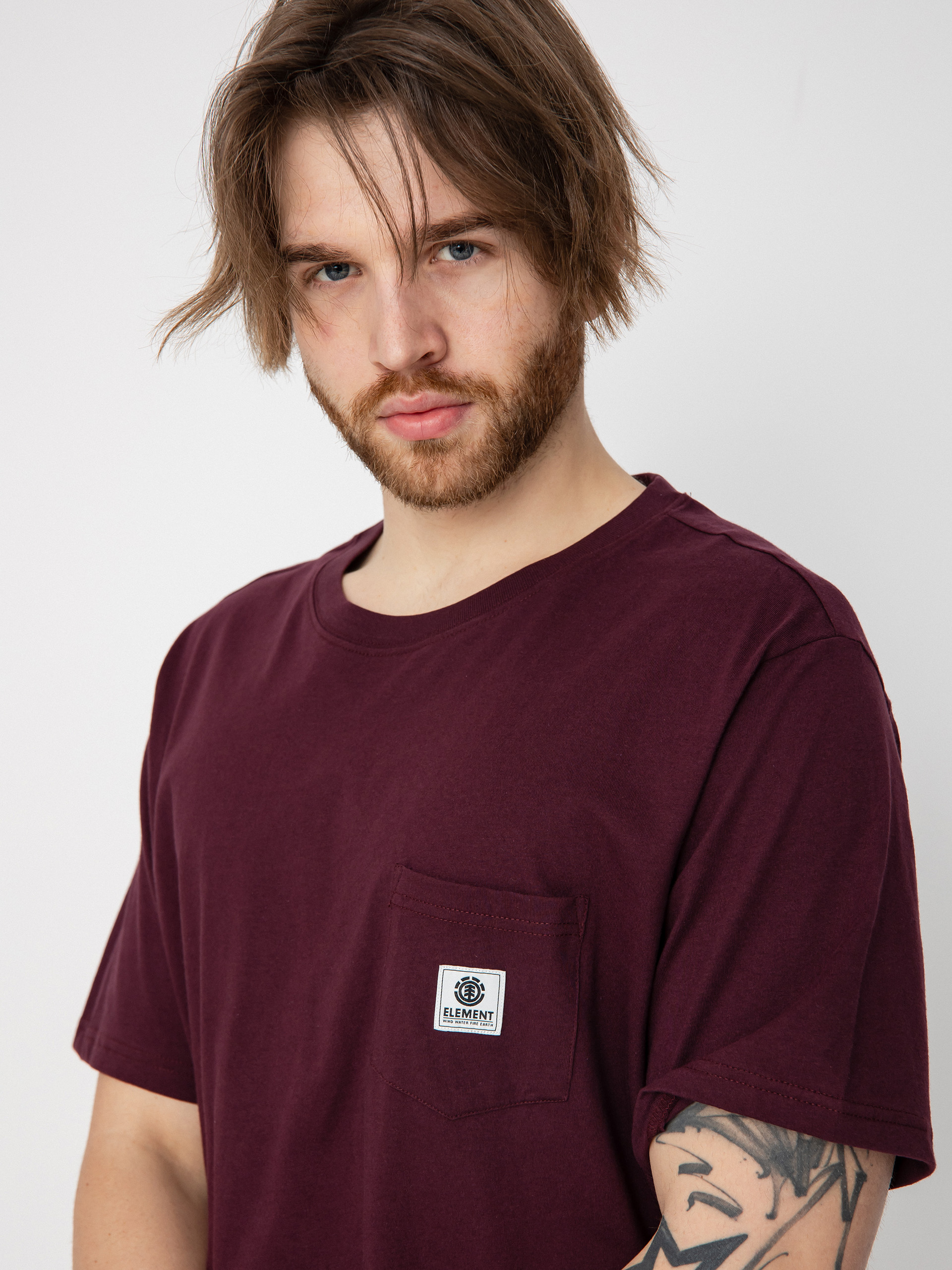 Tricou Element Basic Pocket Label (winetasting)