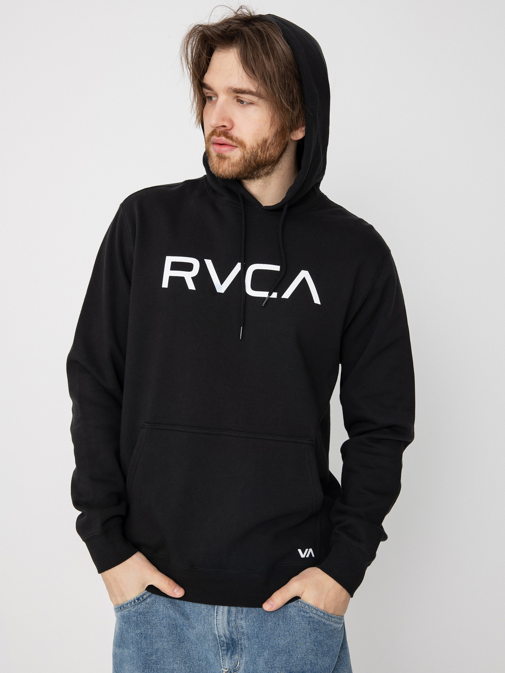 Hanorac cu glugu0103 RVCA Big Rvca HD (black)