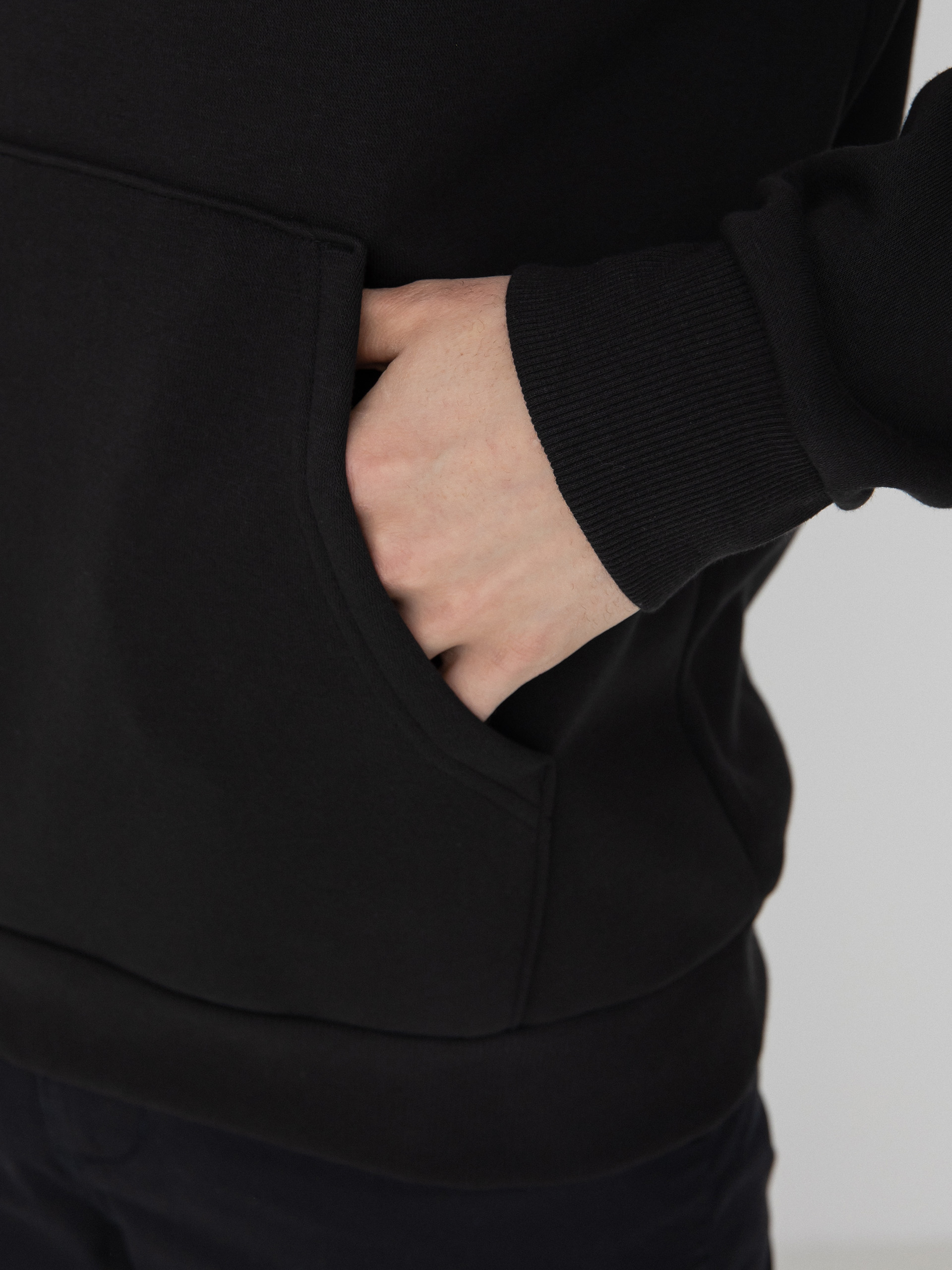 Hanorac cu glugă adidas H Jones HD (black/almpnk)