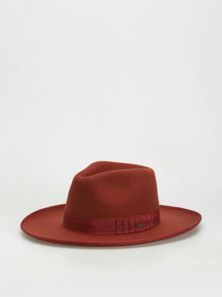 Pălărie Brixton Reno Fedora (burnt henna)