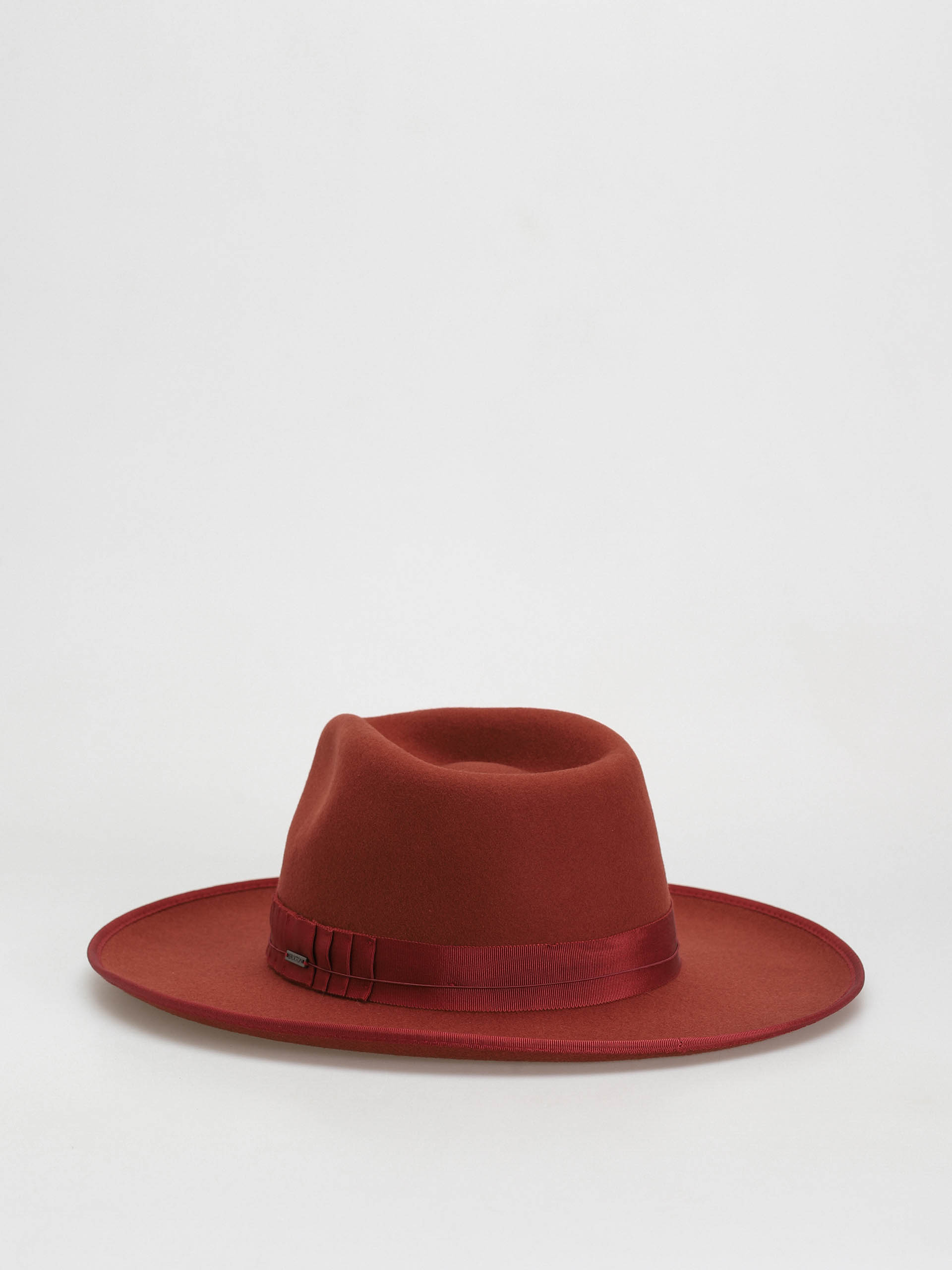 Pălărie Brixton Reno Fedora (burnt henna)