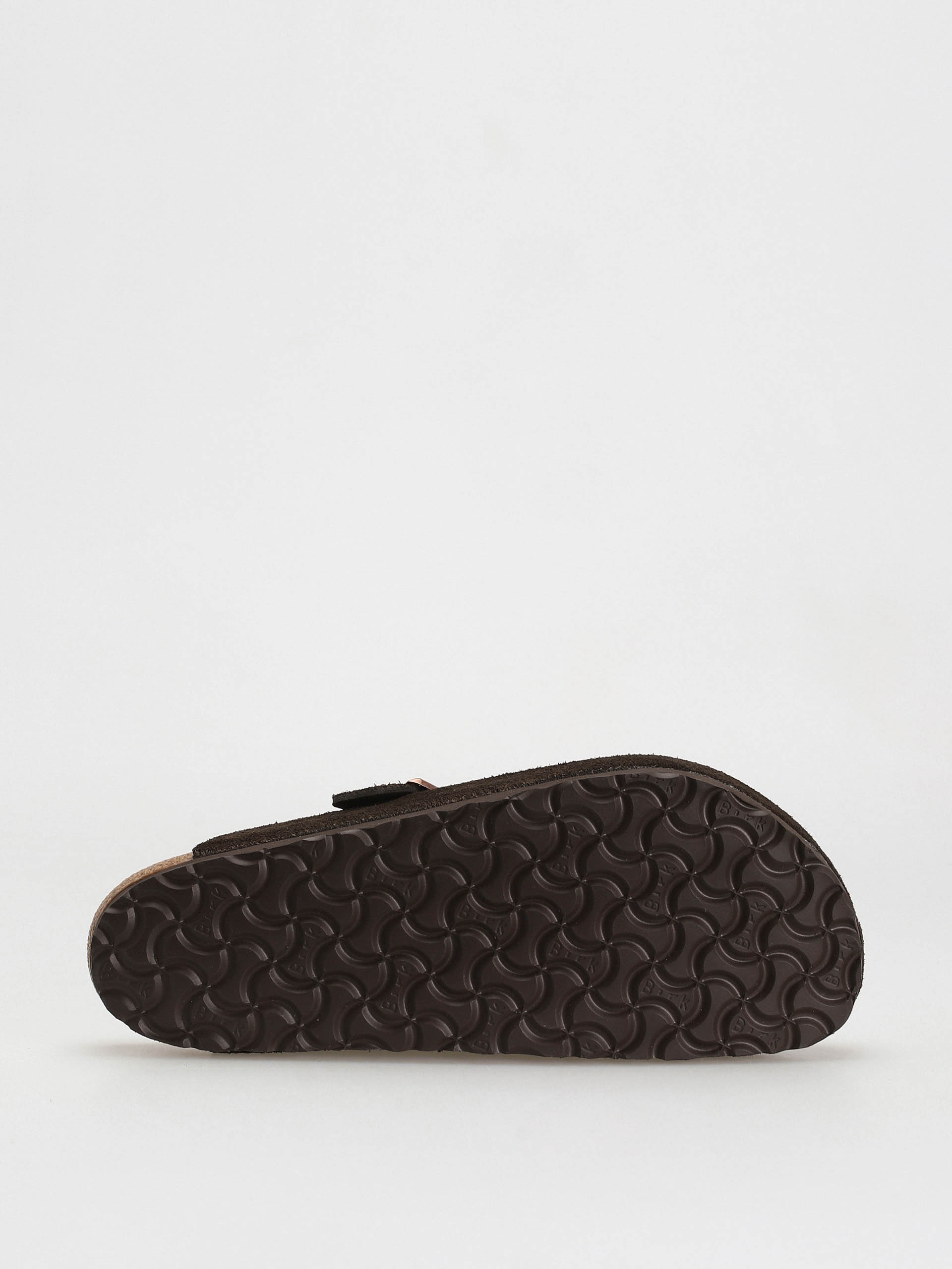 Șlapi Birkenstock Boston Suede Regular (mocha)