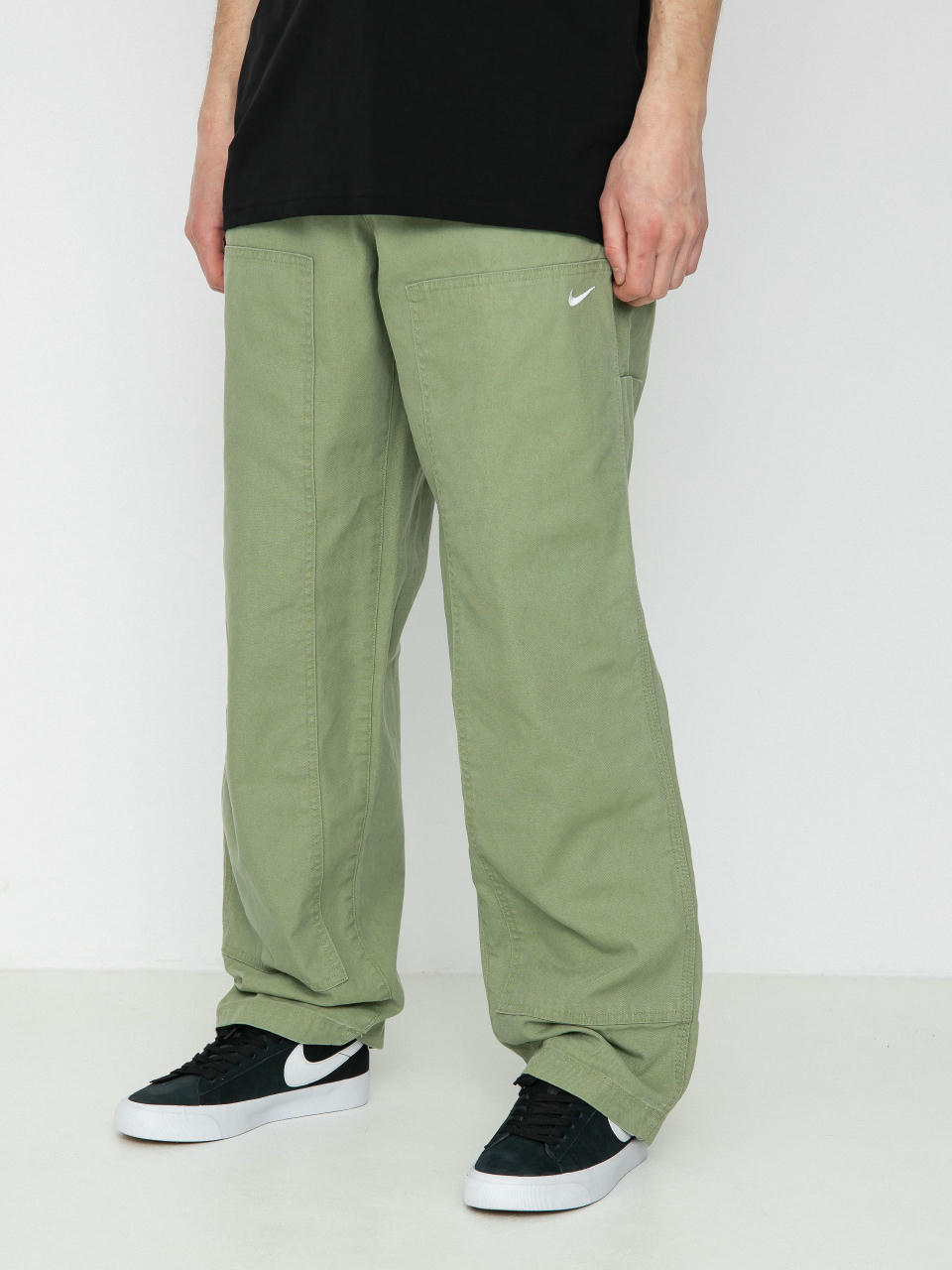 Pantaloni Nike SB NL Double Panel (oil green/white)