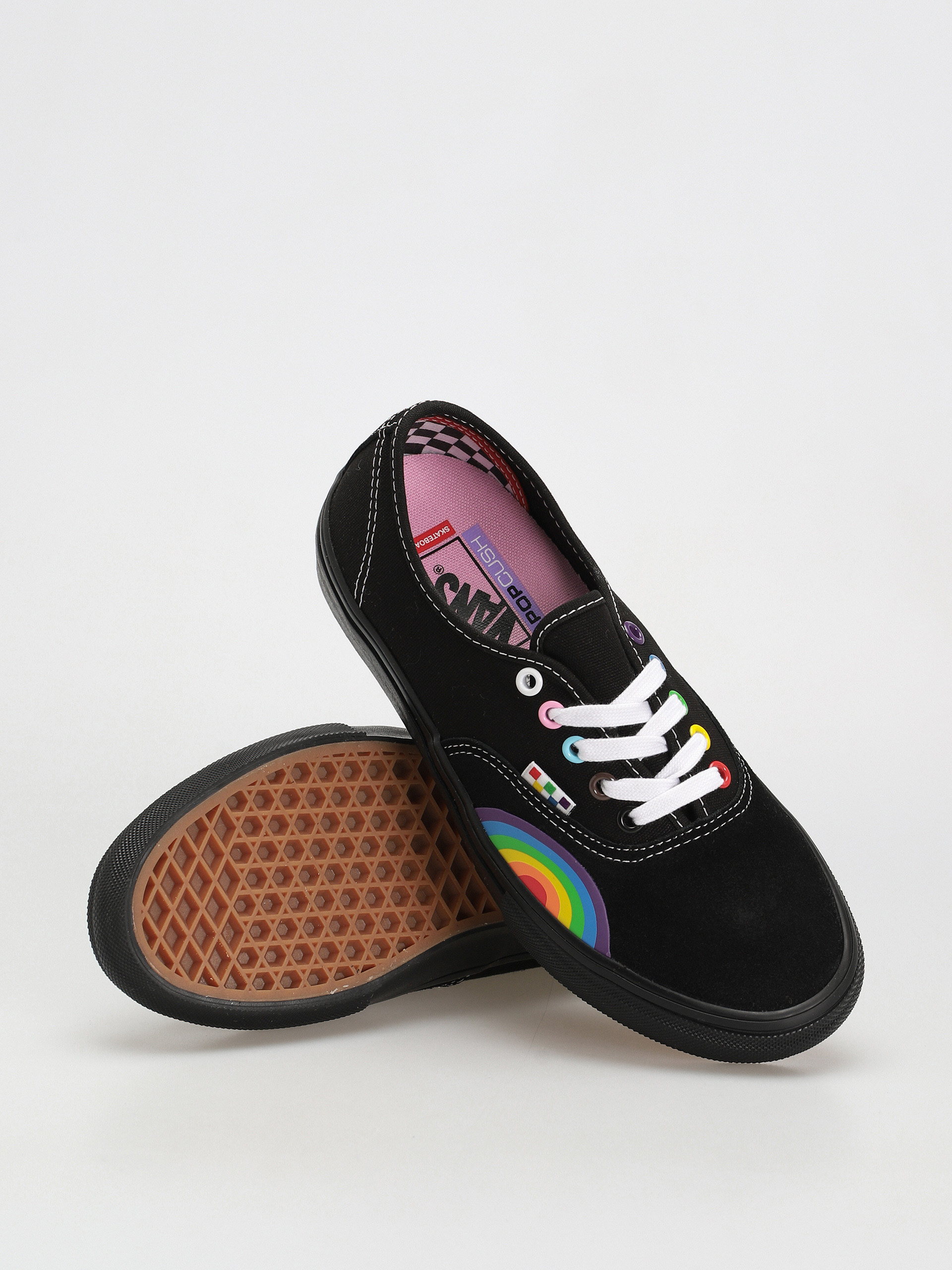 Pantofi Vans Skate Authentic (pride black/multi)
