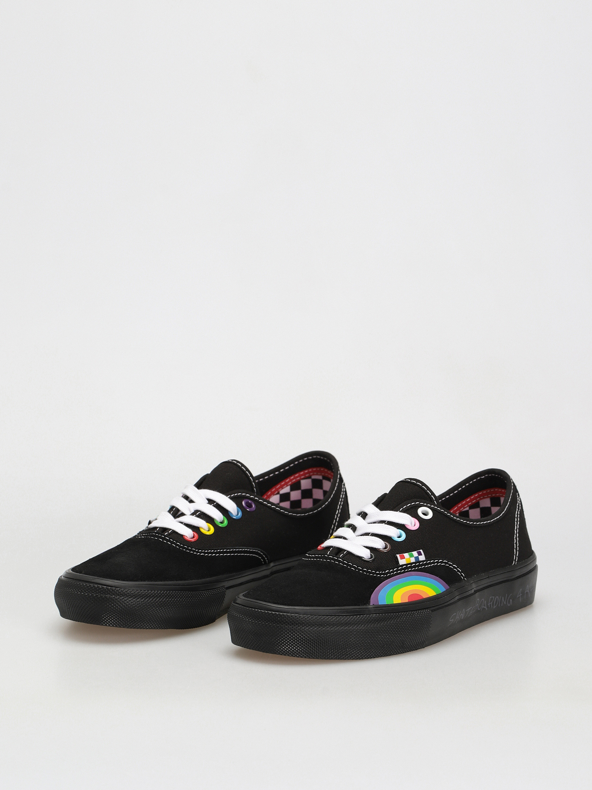 Pantofi Vans Skate Authentic (pride black/multi)