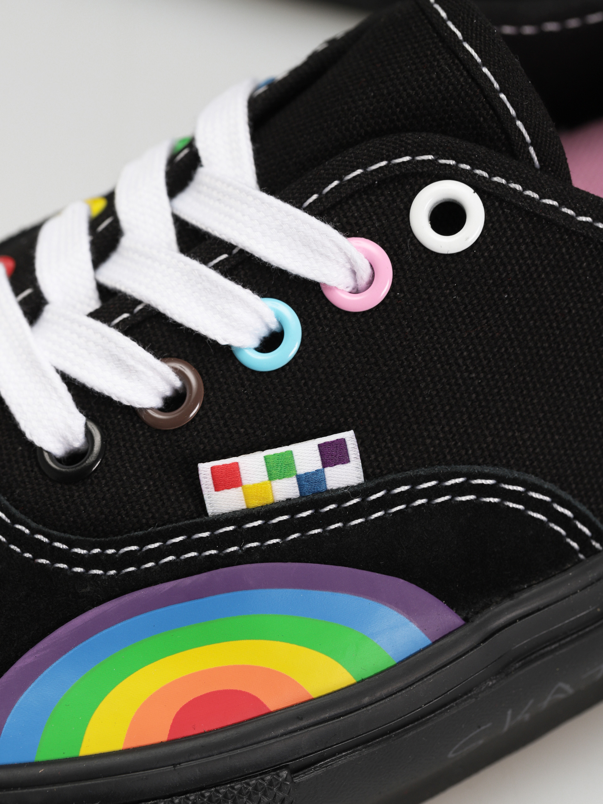 Pantofi Vans Skate Authentic (pride black/multi)
