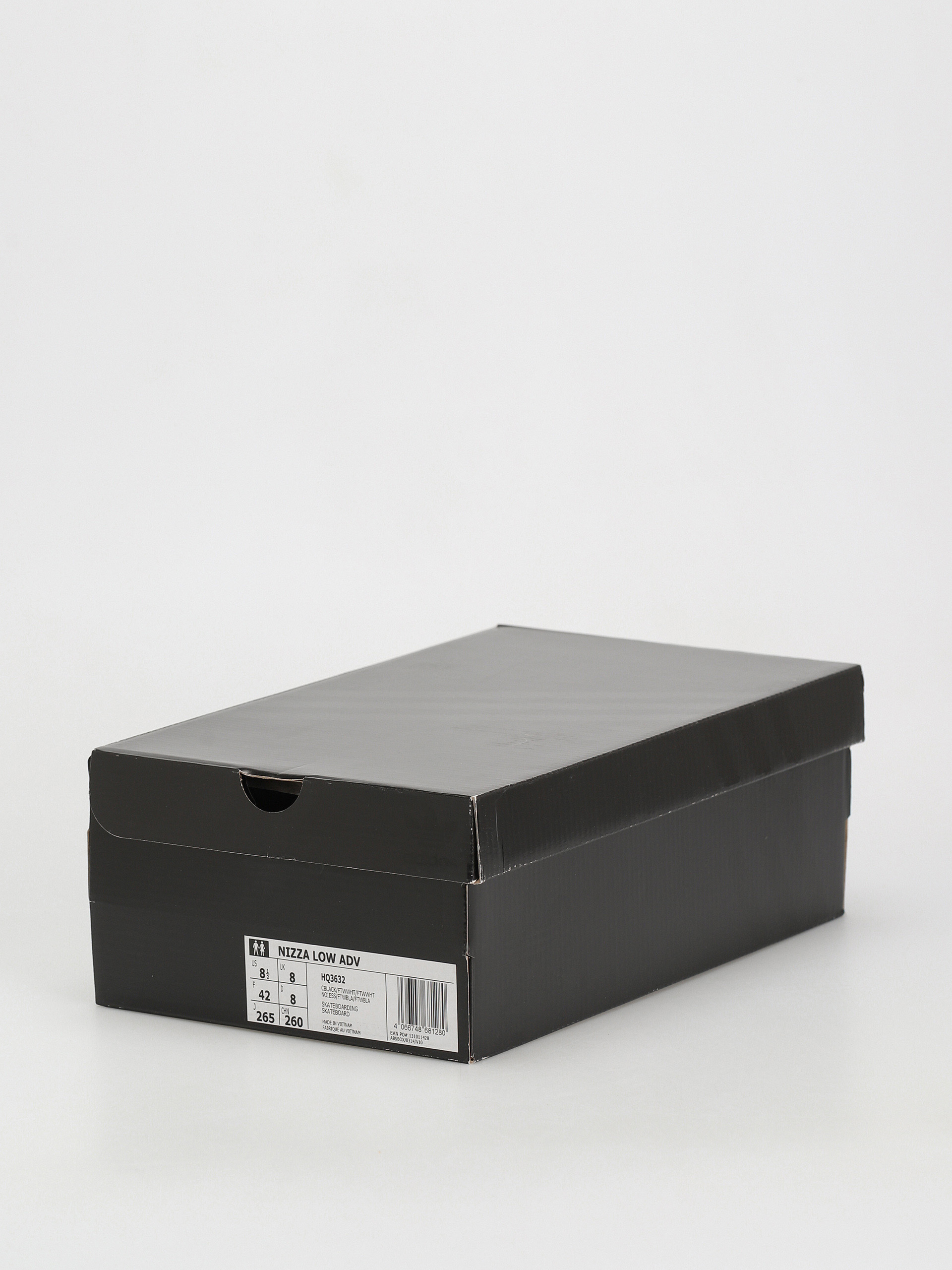 Pantofi adidas Nizza Low Adv (cblack/ftwwht/ftwwht)