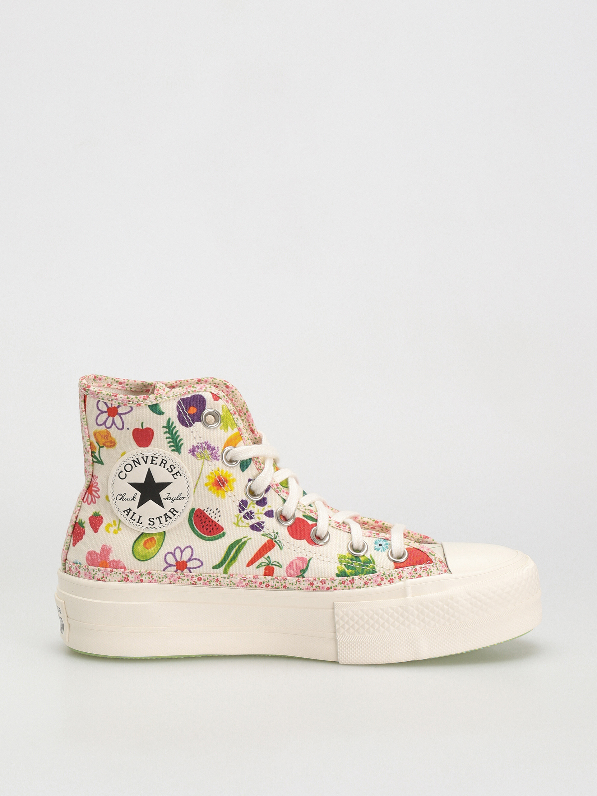 Teniși Converse Chuck Taylor All Star Lift Hi Wmn (egret)