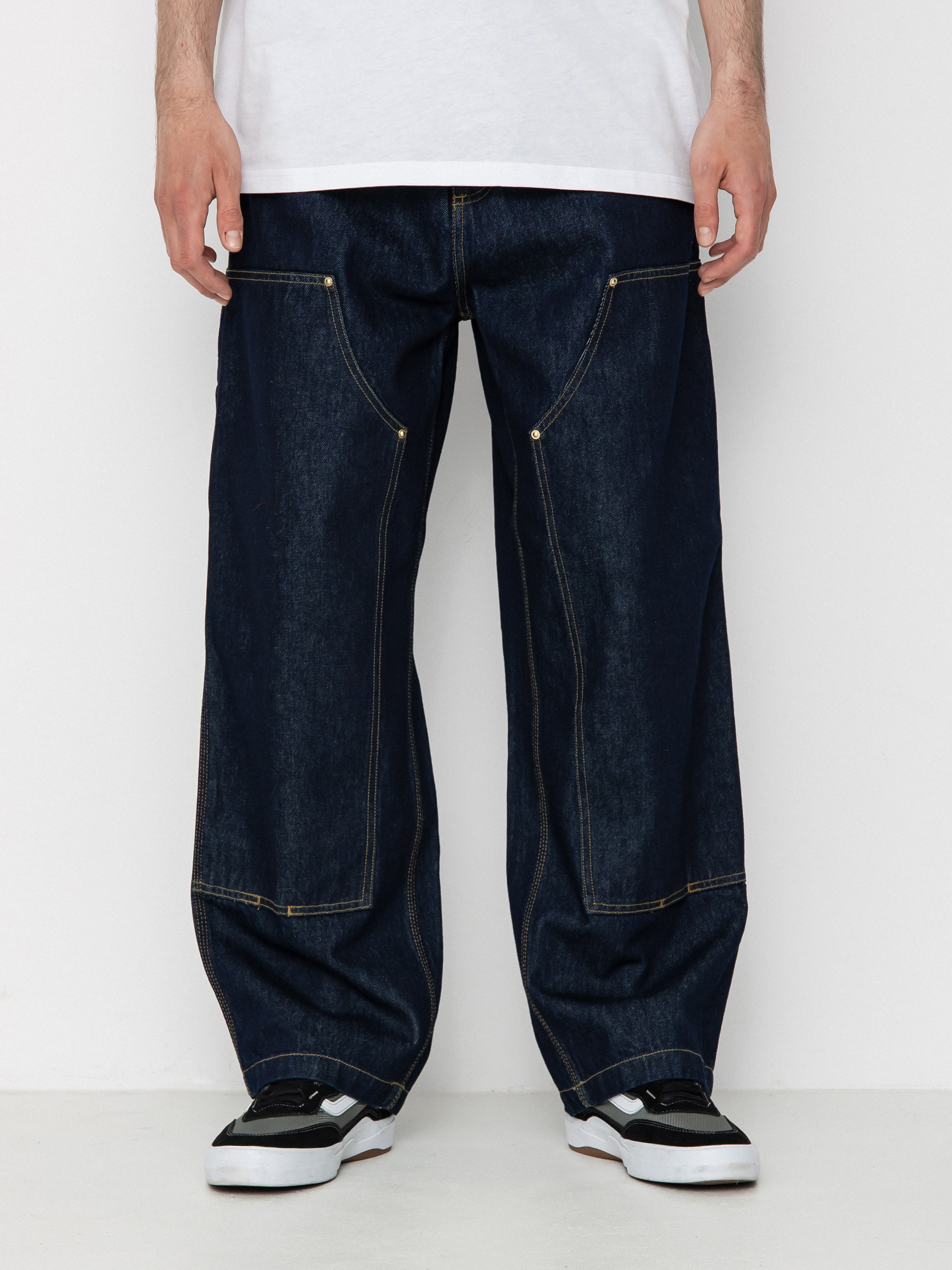 Pantaloni Carhartt WIP Nash DK (blue)