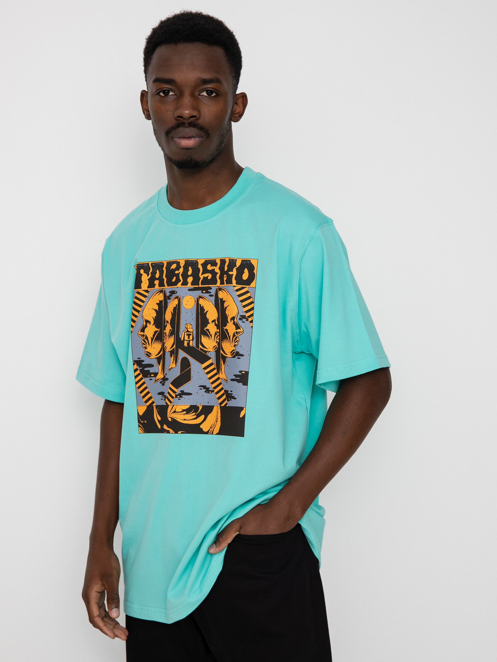 Tricou Tabasko Acid (turquoise)