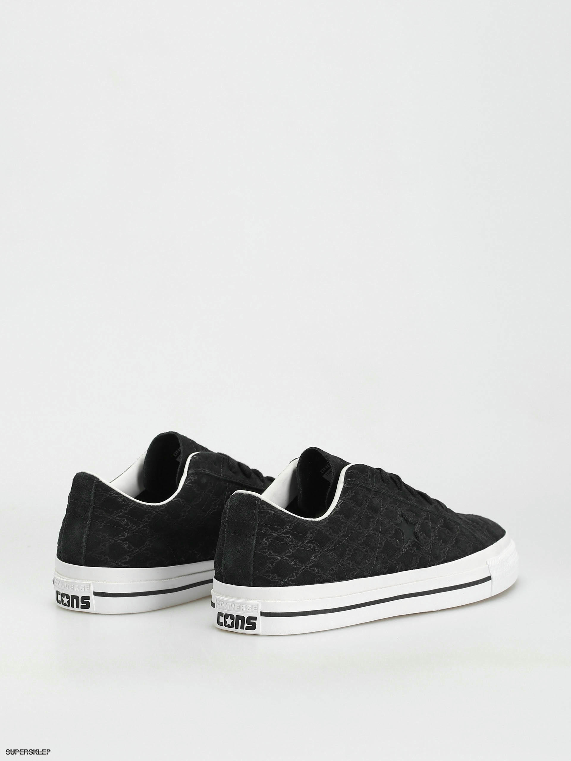 Pantofi Converse One Star Pro Ox - negru (black/black/white)