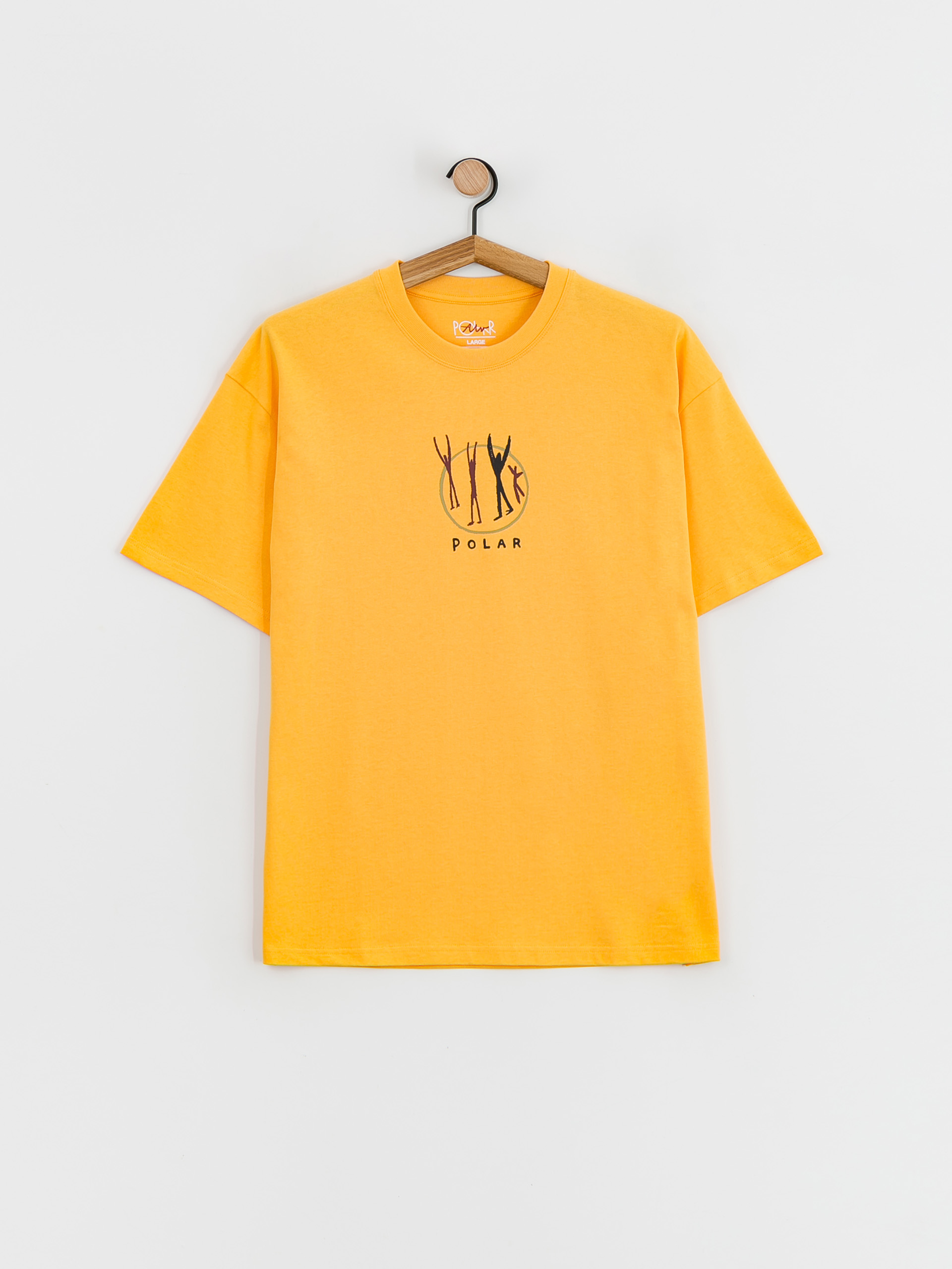 Tricou Polar Skate Polar Gang (orange sorbet)