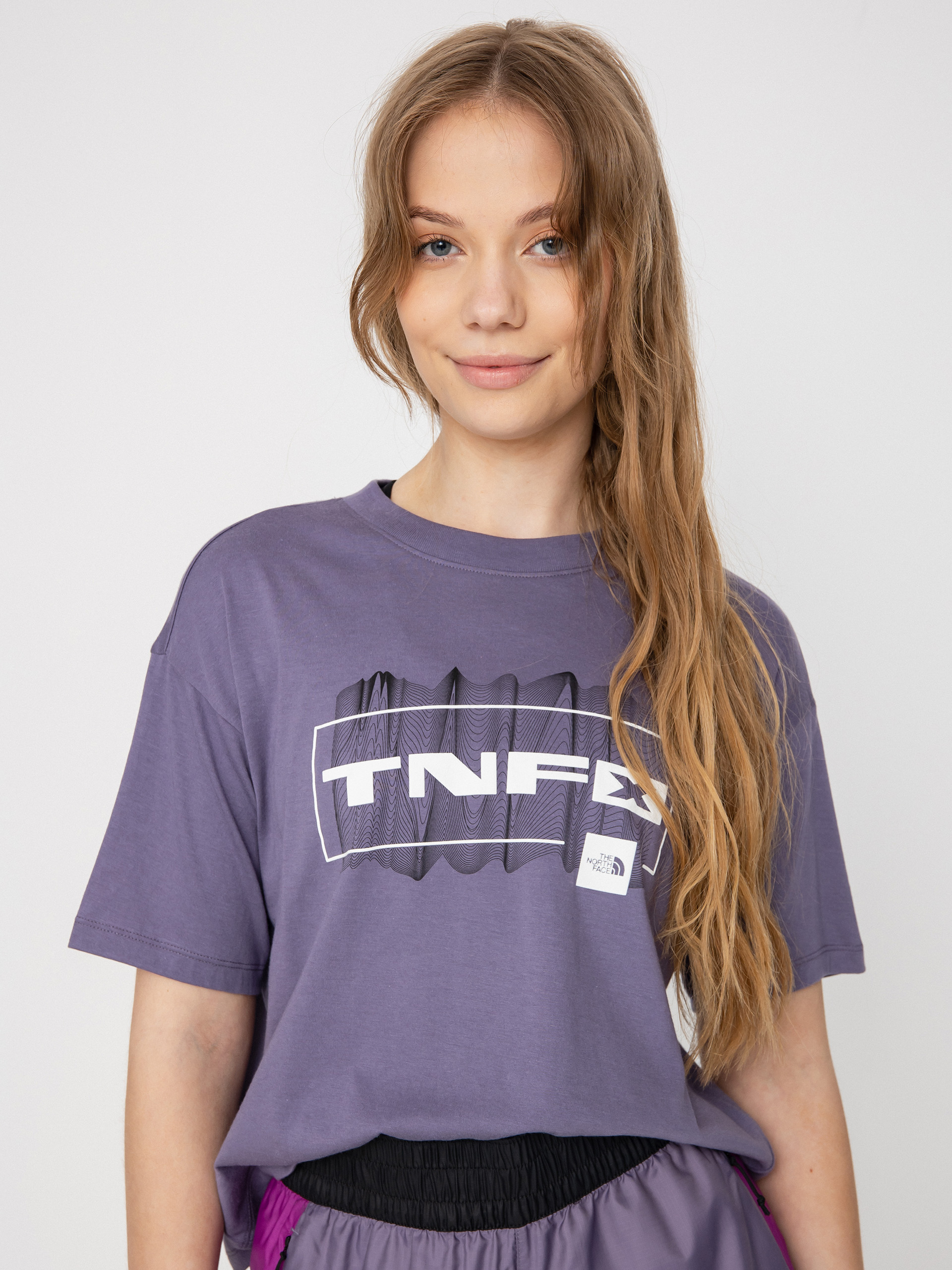 Tricou The North Face Coordinates Wmn (lunar slate/tnf black)