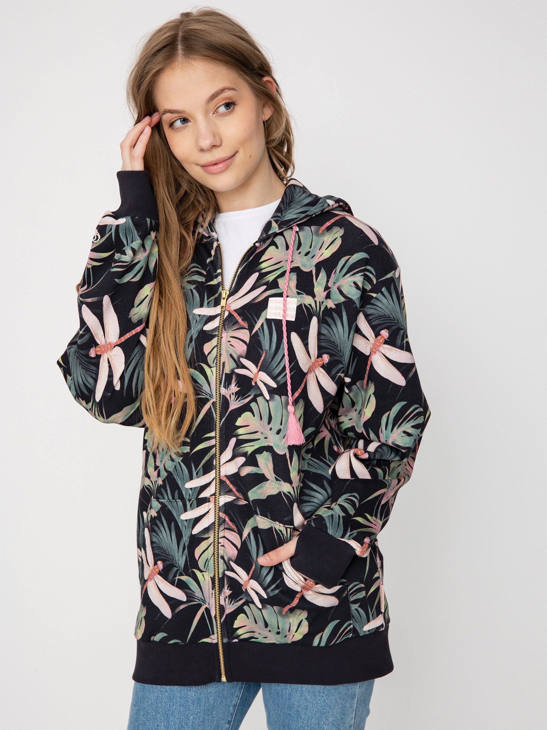 Hanorac cu glugă Femi Stories Ontario HD Wmn (cnd)