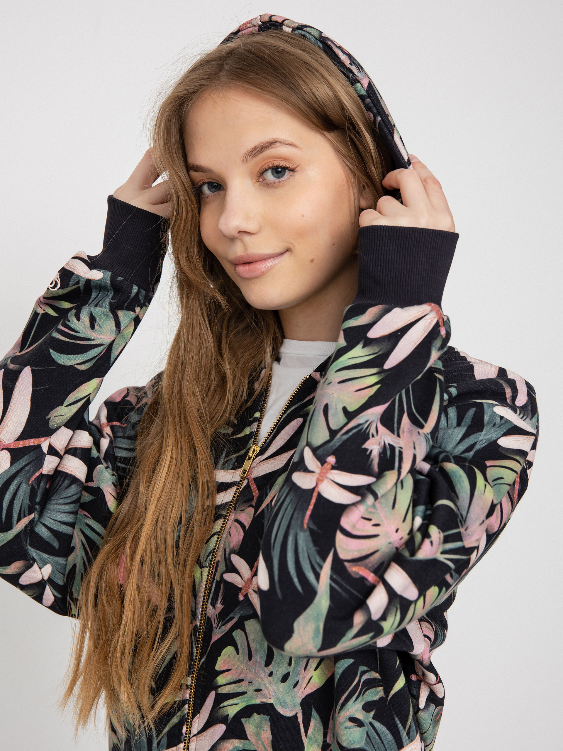 Hanorac cu glugă Femi Stories Ontario HD Wmn (cnd)