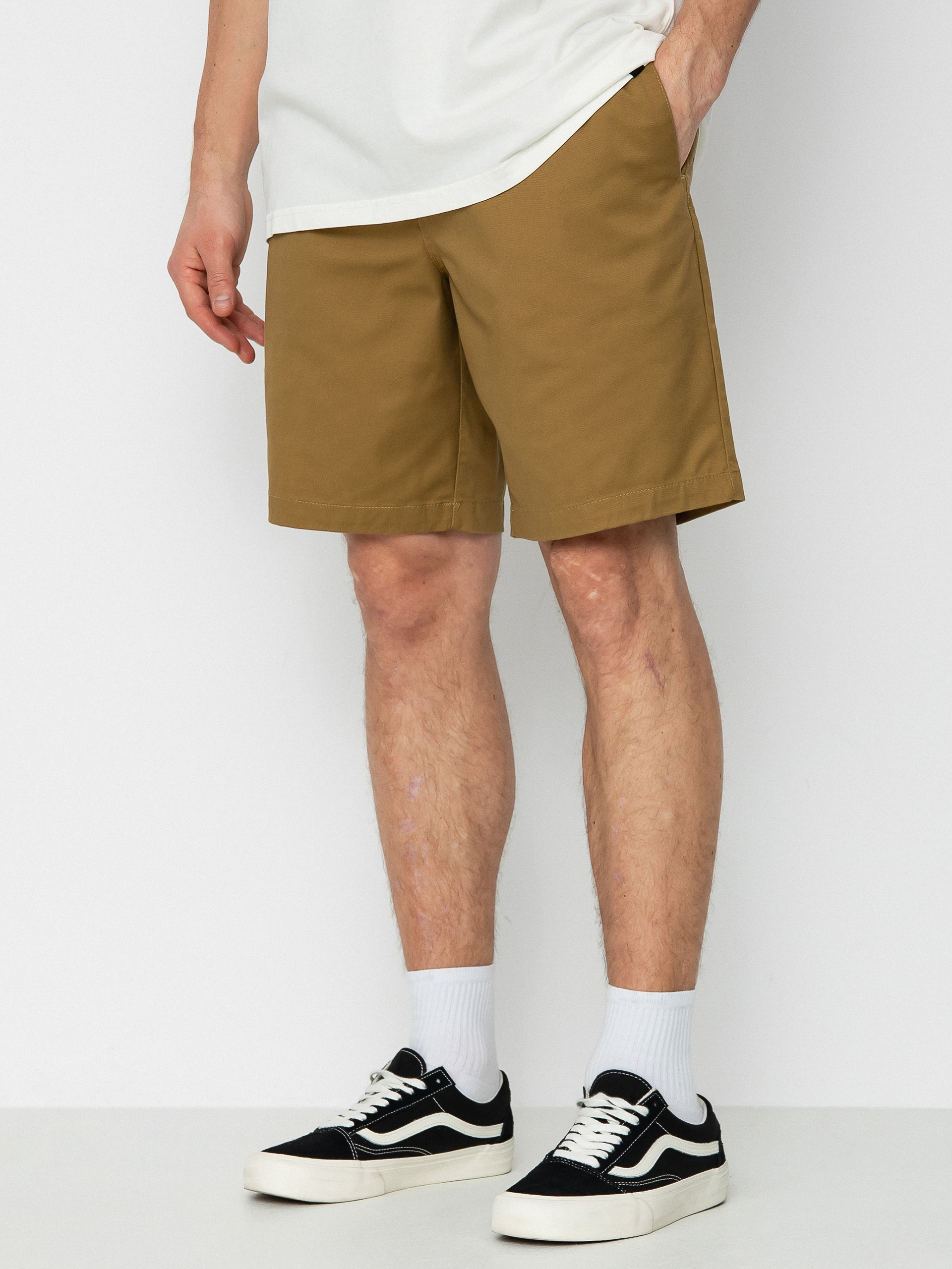 Șort Volcom Frickin Ew 19 (dark khaki)