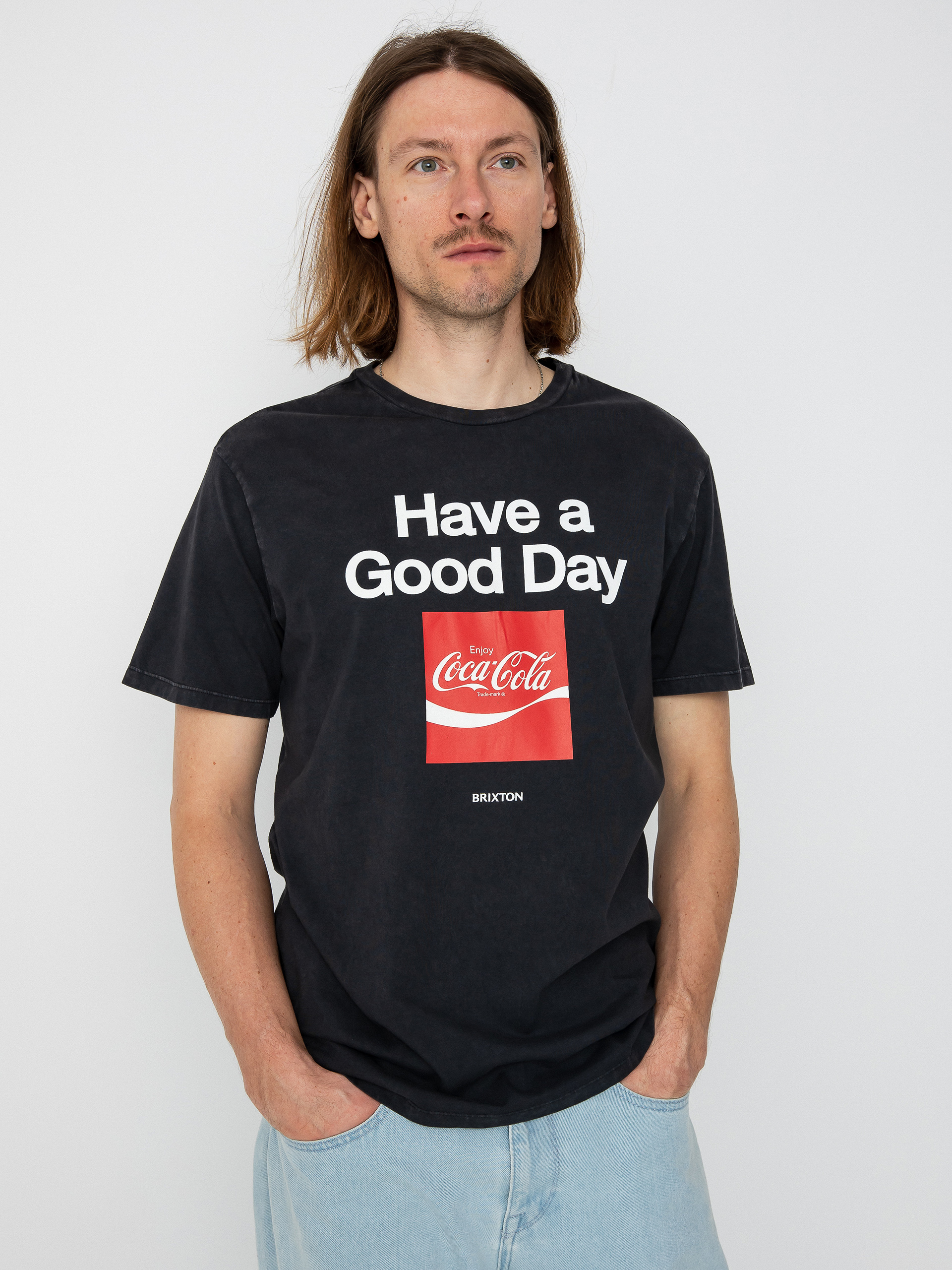 Tricou Brixton Coca-Cola Good Day (black)