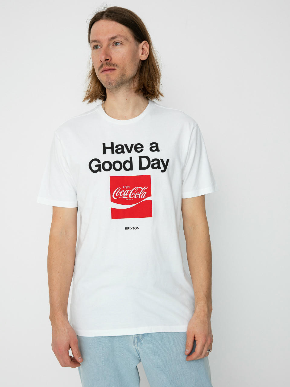 Tricou Brixton Coca-Cola Good Day (white)