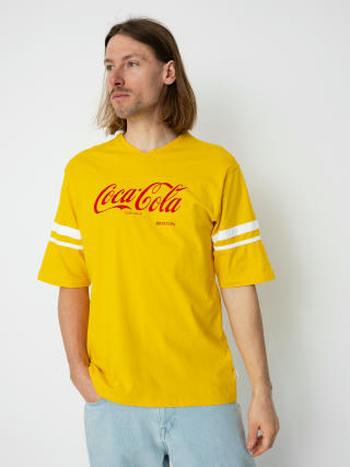 Tricou Brixton Coca-Cola Classic Football (yellow)