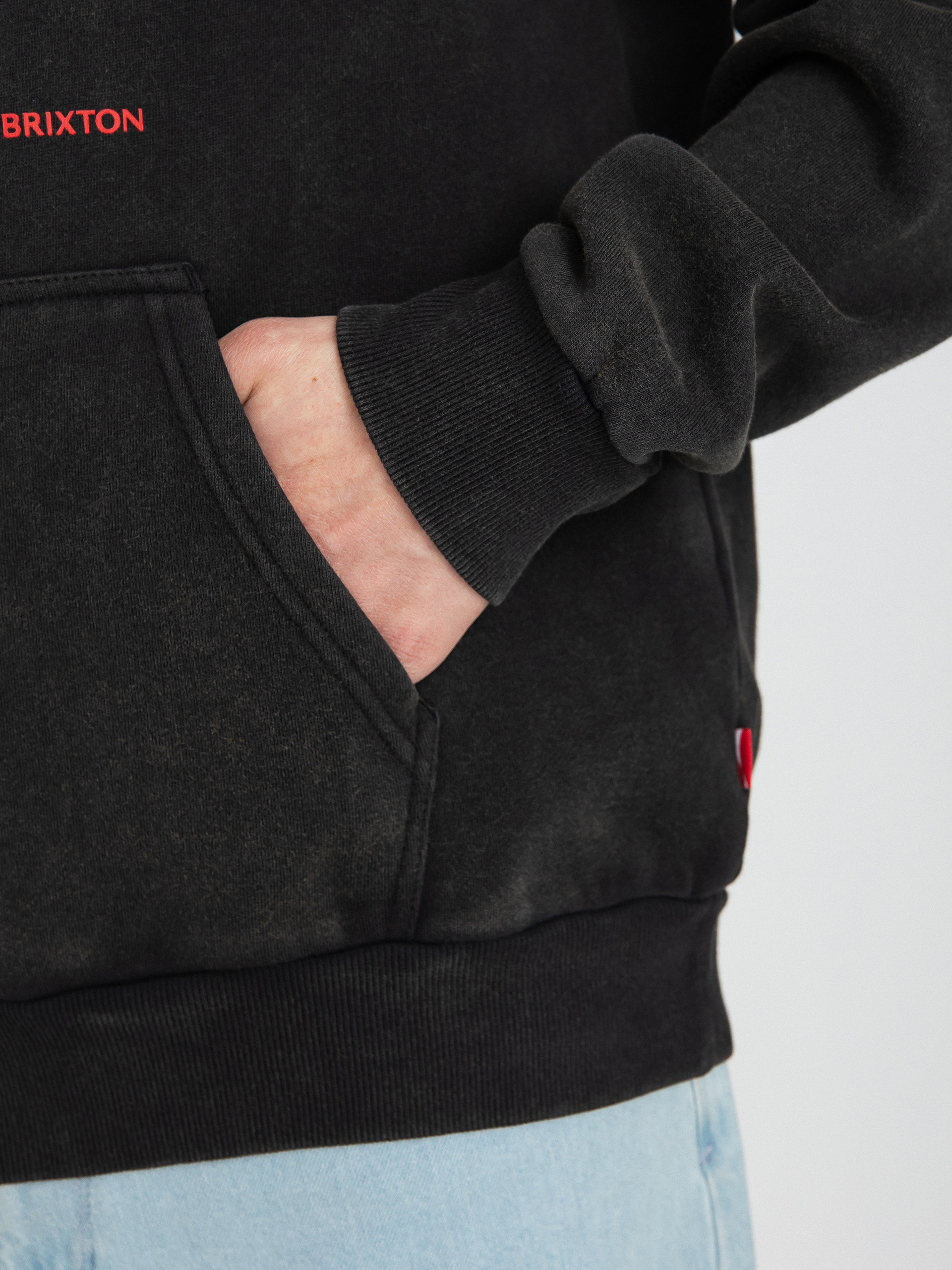 Hanorac cu glugă Brixton Coca-Cola Having Fun HD (black)