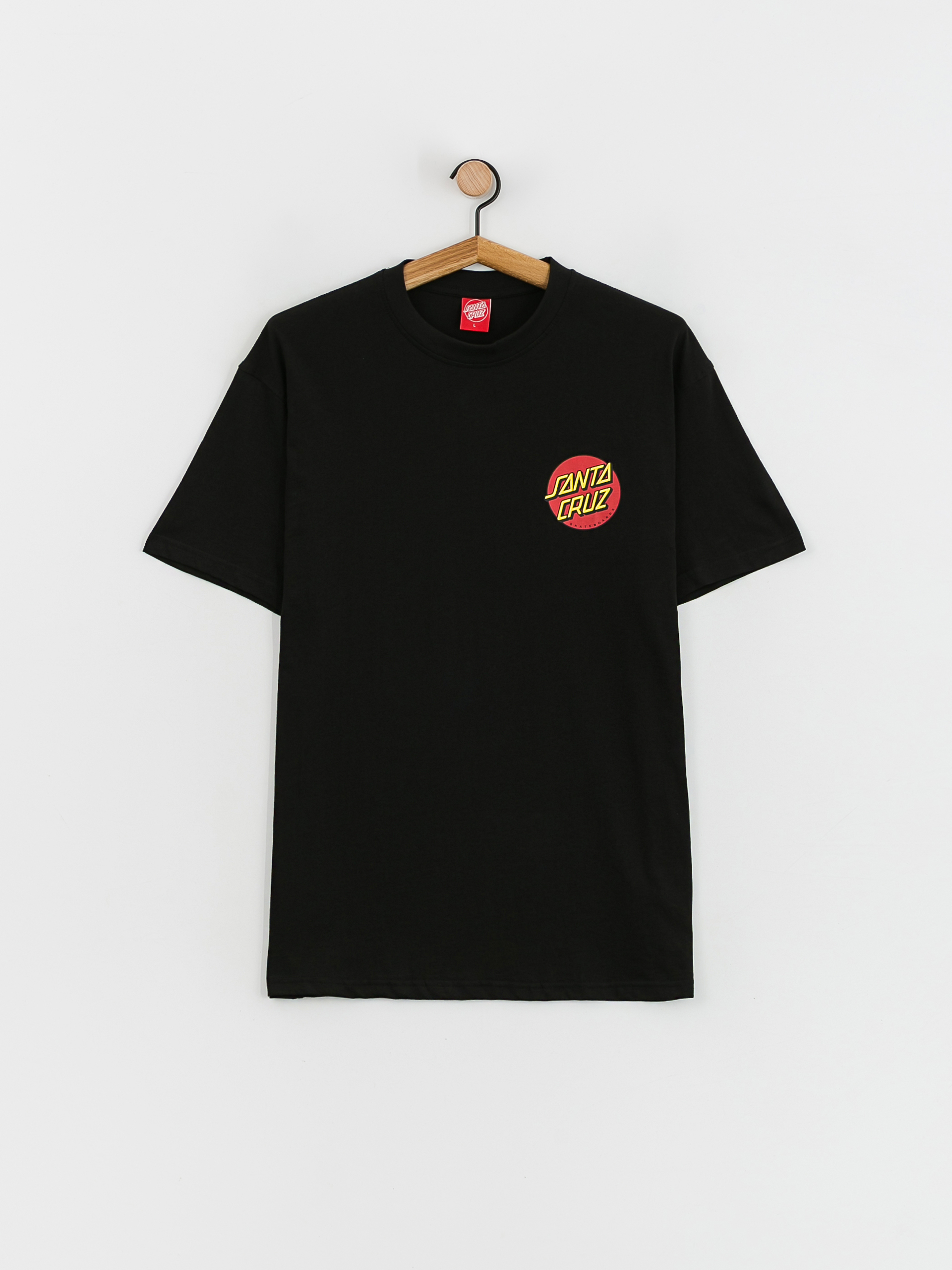 H-STREET Tシャツ santa cruz zorlac plan-b Tricou Santa Cruz Classic Dot Chest - negru (black)