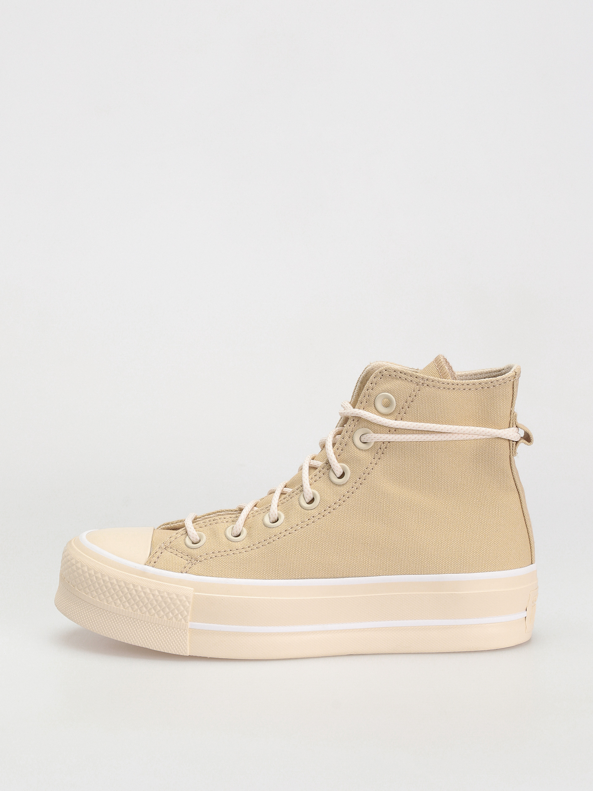 Teniși Converse Chuck Taylor All Star Lift Hi Wmn (oat milk)