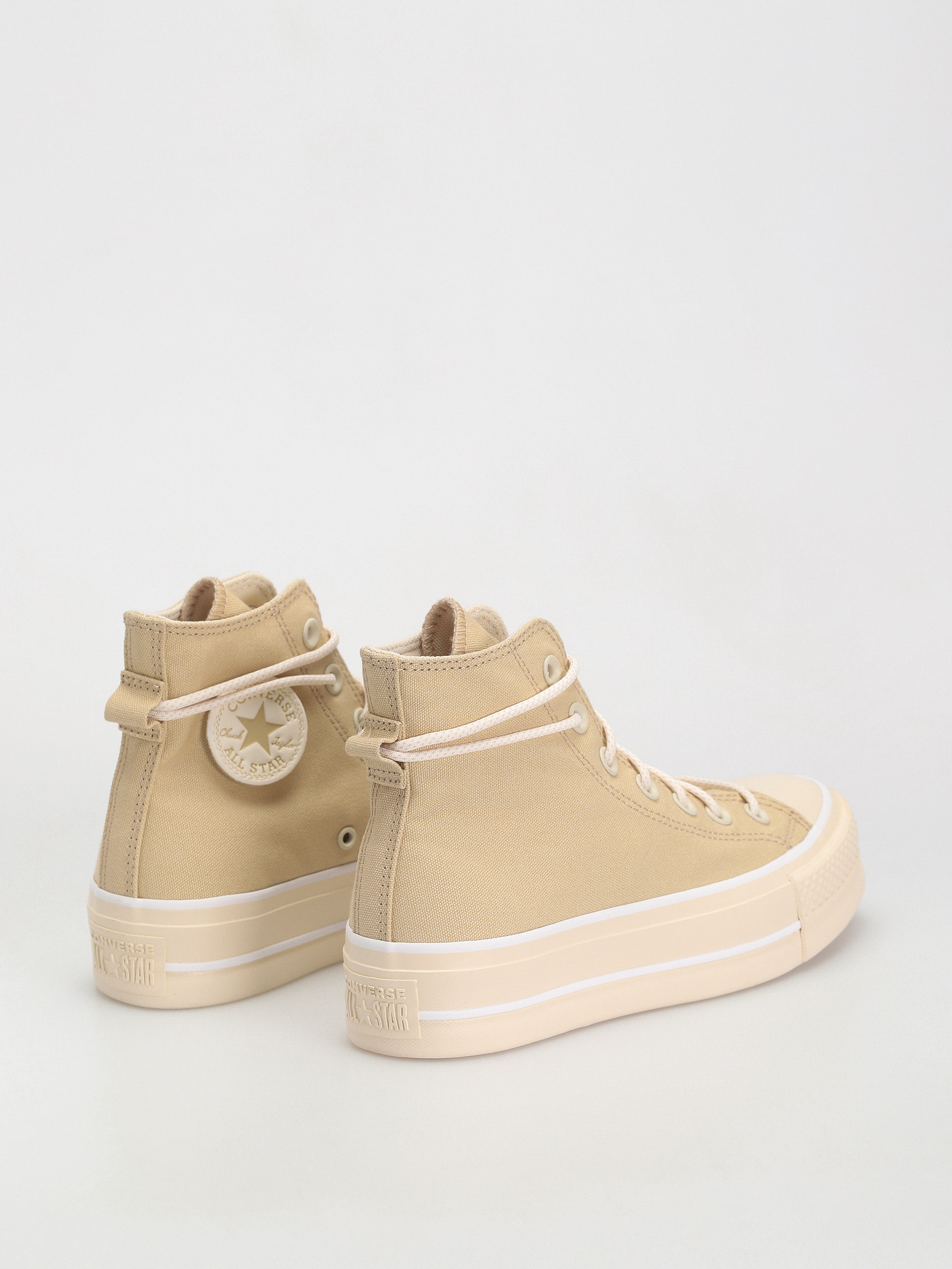 Teniși Converse Chuck Taylor All Star Lift Hi Wmn (oat milk)