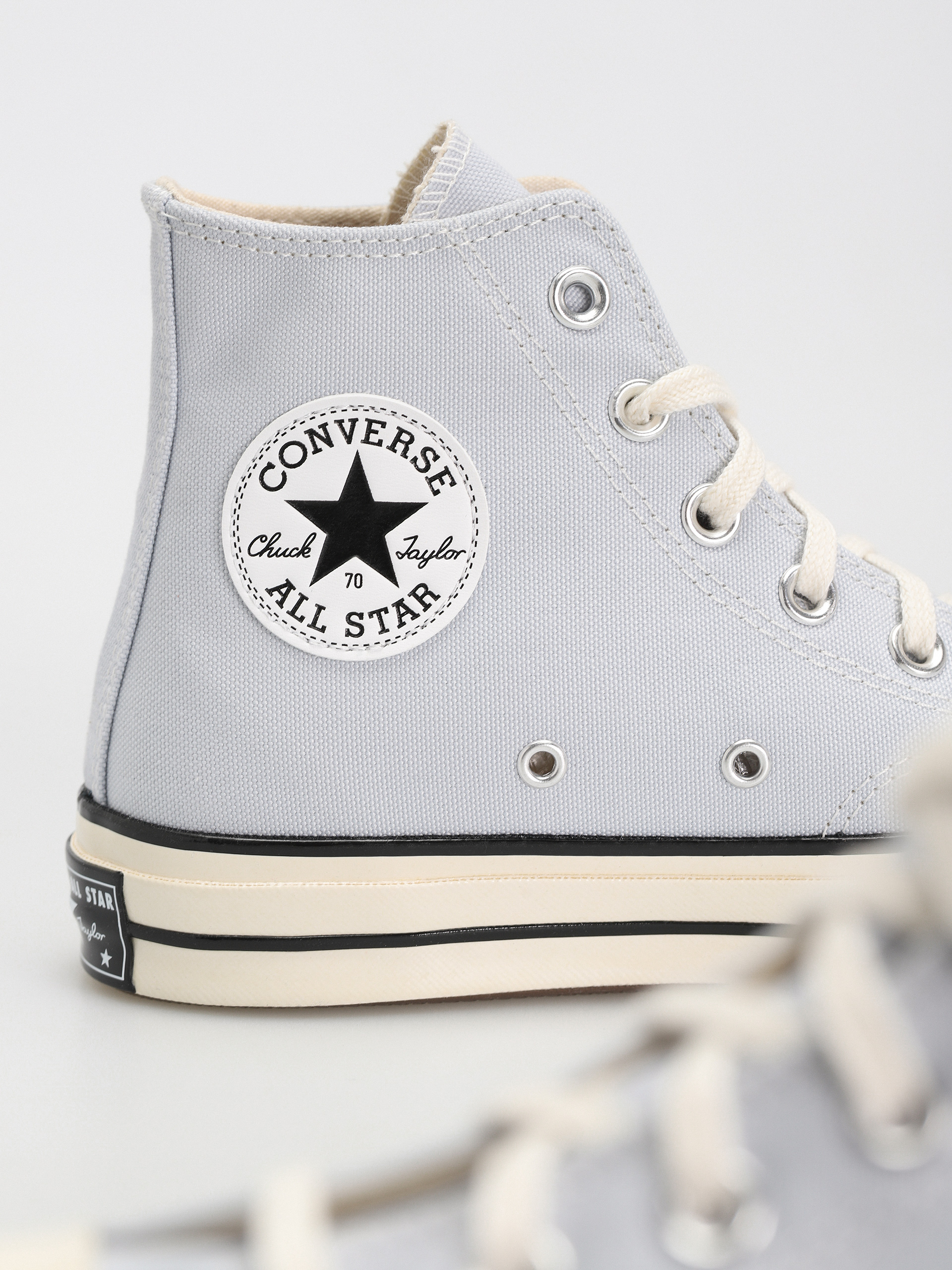 Teniși Converse Chuck 70 Hi (ghosted/egret/black)