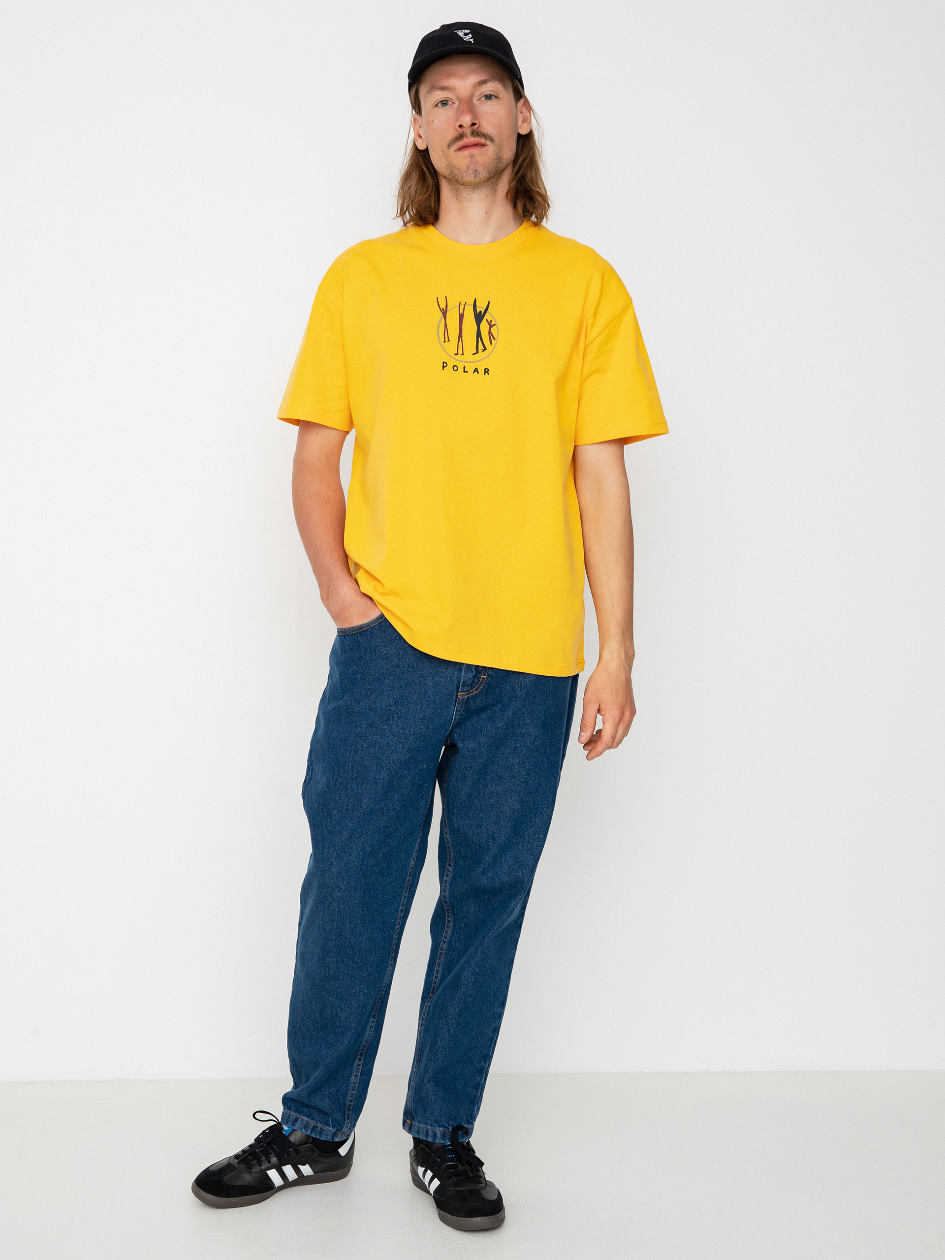 Tricou Polar Skate Polar Gang (orange sorbet)