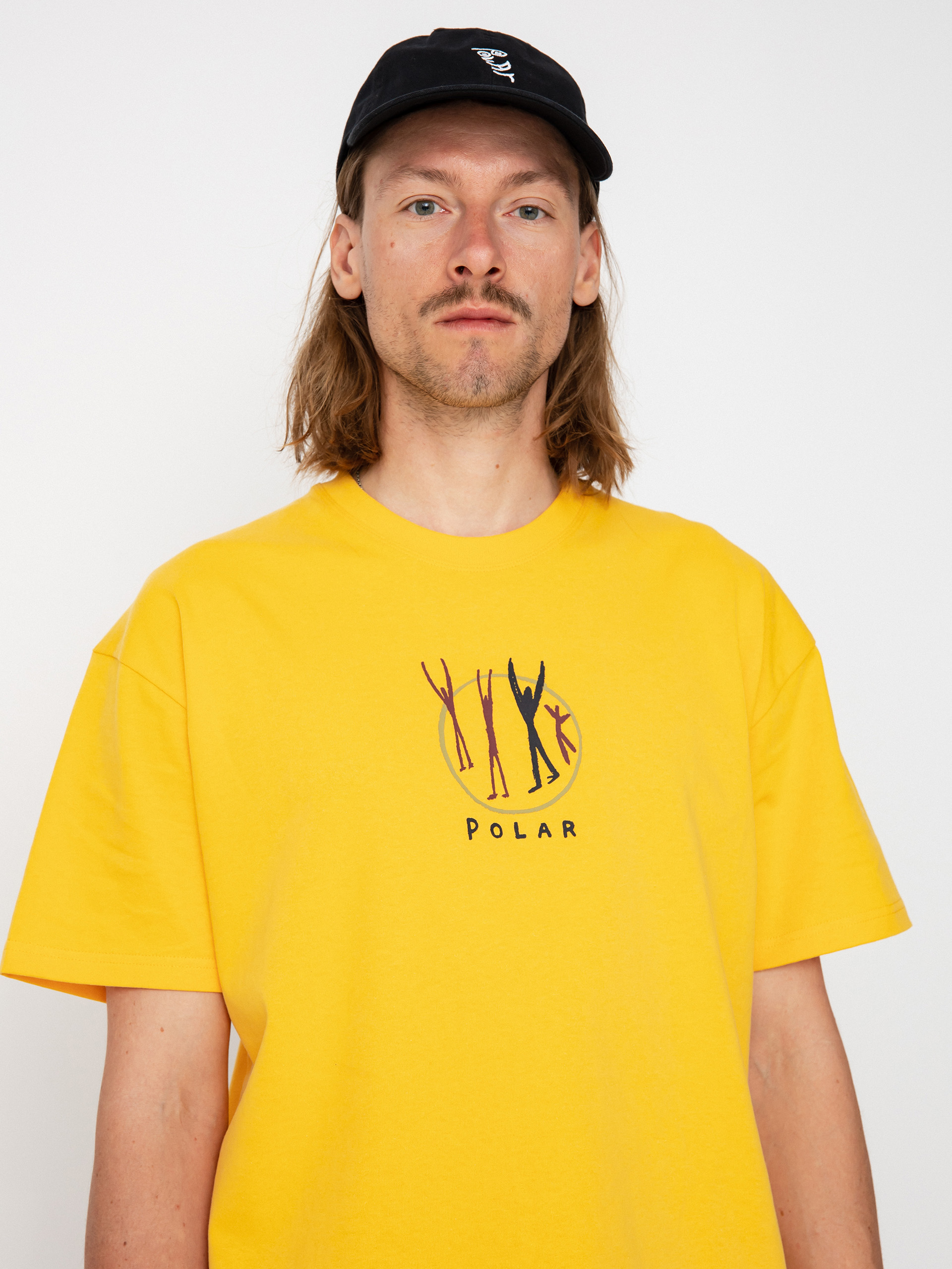 Tricou Polar Skate Polar Gang (orange sorbet)