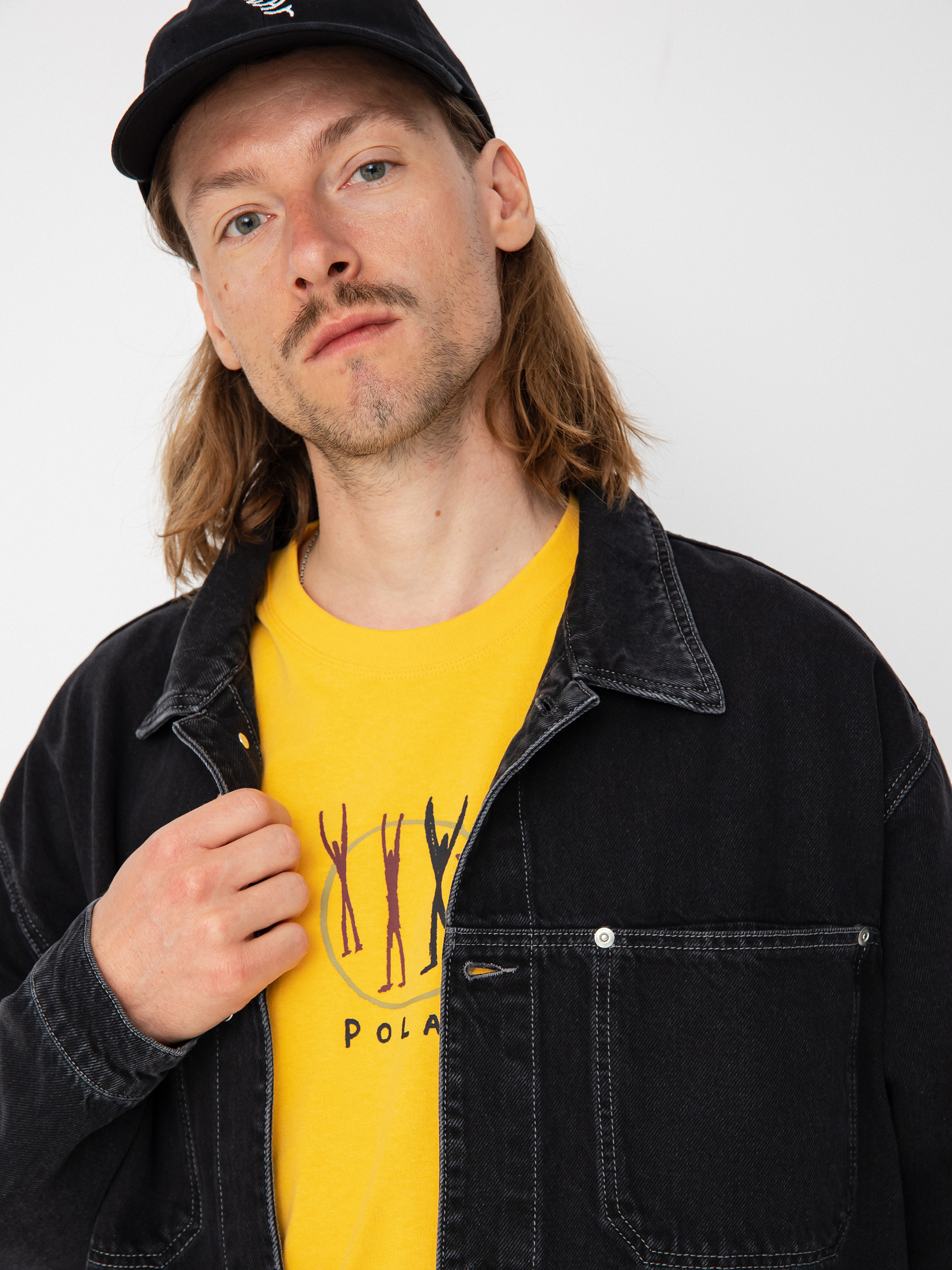 Geacă Polar Skate Patrik Denim (silver black)