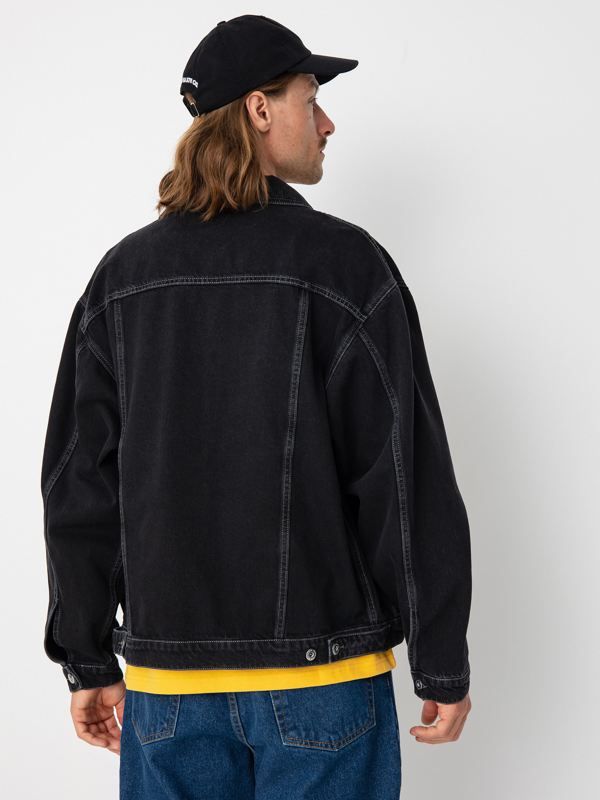 Geacă Polar Skate Patrik Denim (silver black)